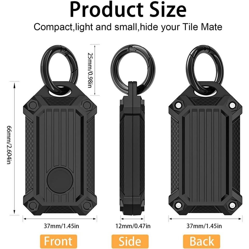 Funda Impermeable CMZZ para Samsung Galaxy SmartTag2 - Negro