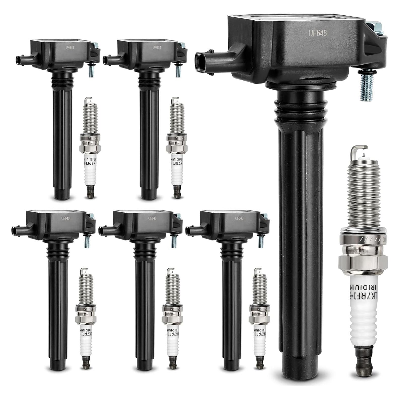 Bobina de Encendido UF648 y Bujía Doble Iridio 97390 X4XZ