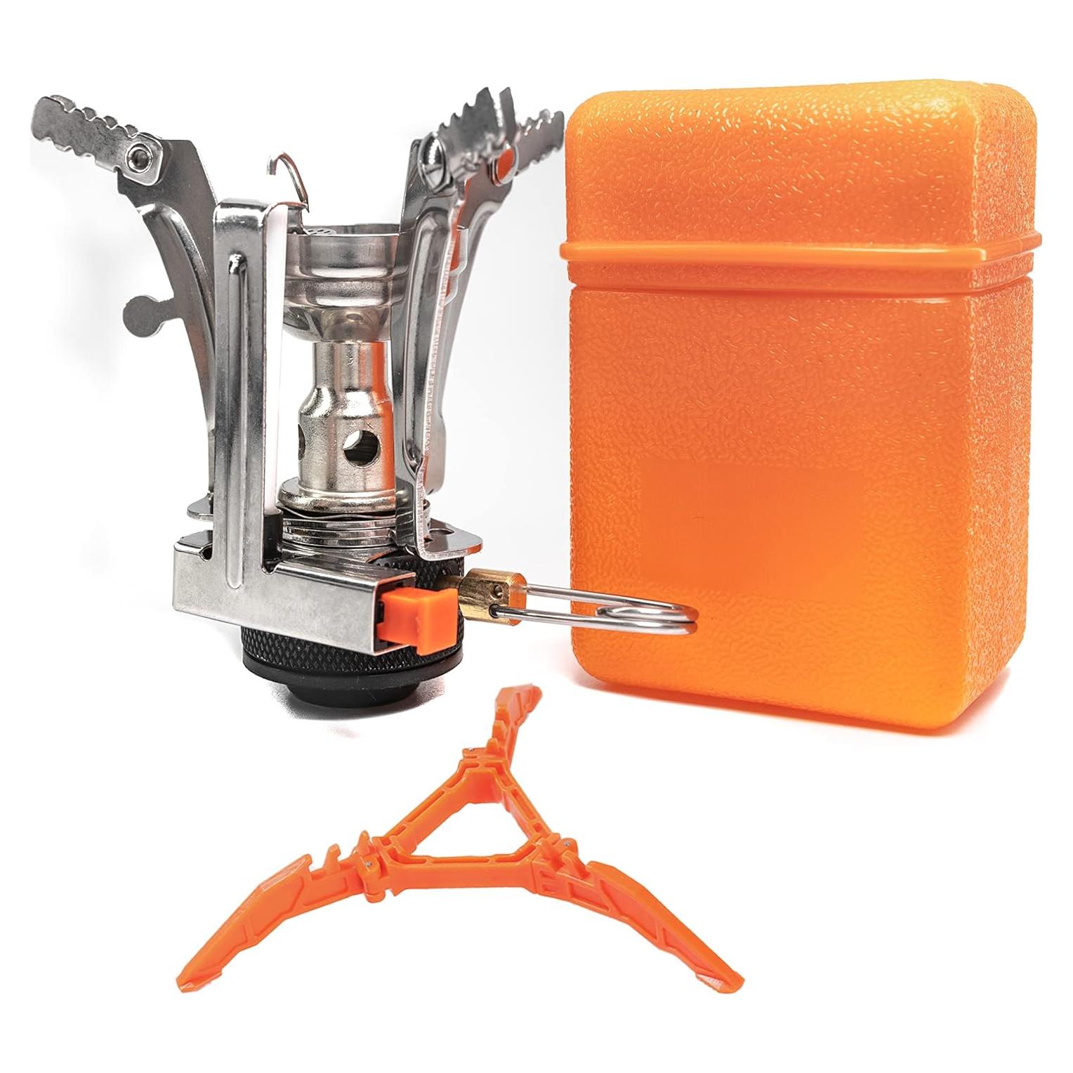 Estufa de Mochilero BOBTBT 3000W Portátil para Camping