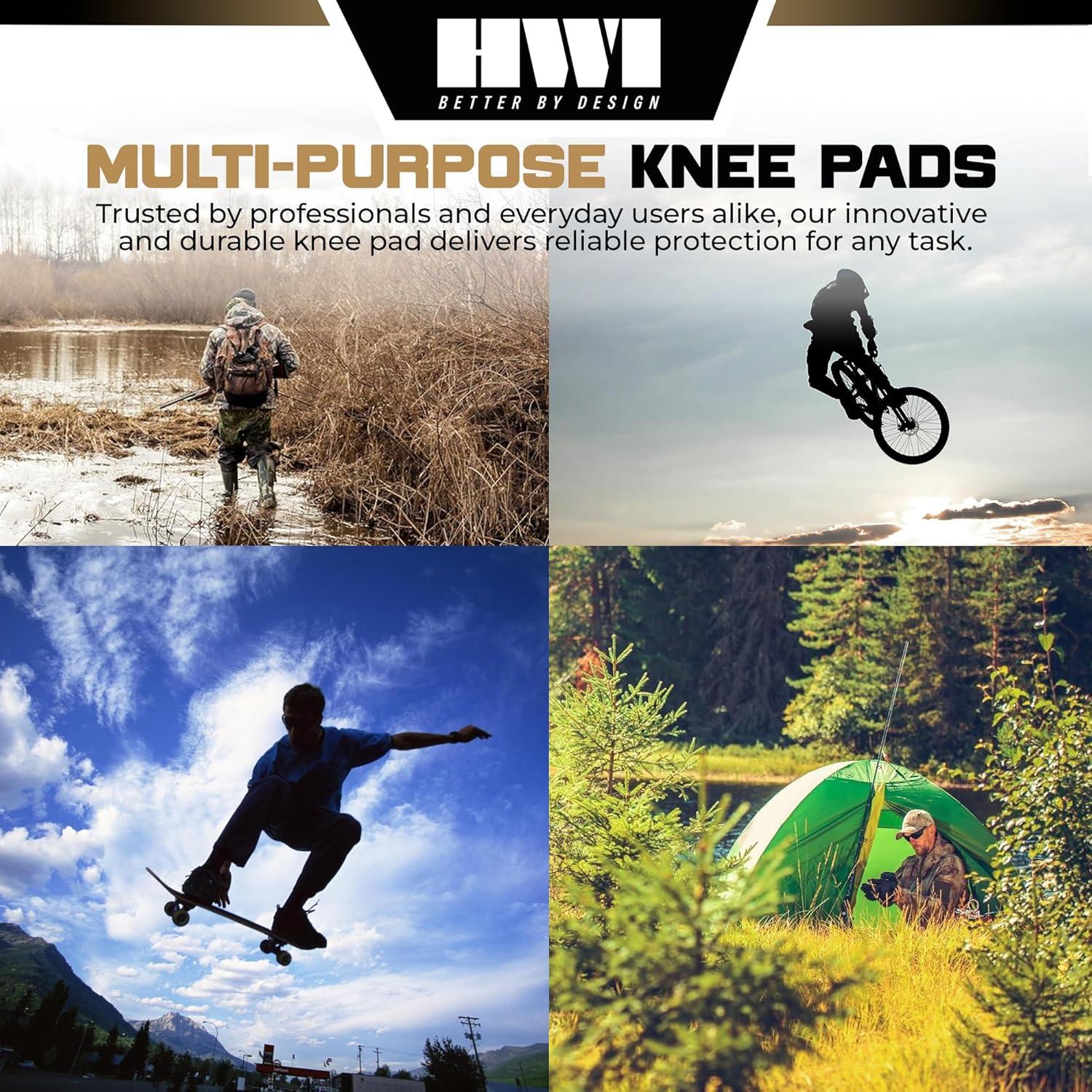 Rodillera HWI Gear NGK500 Multi Camo Ajustable