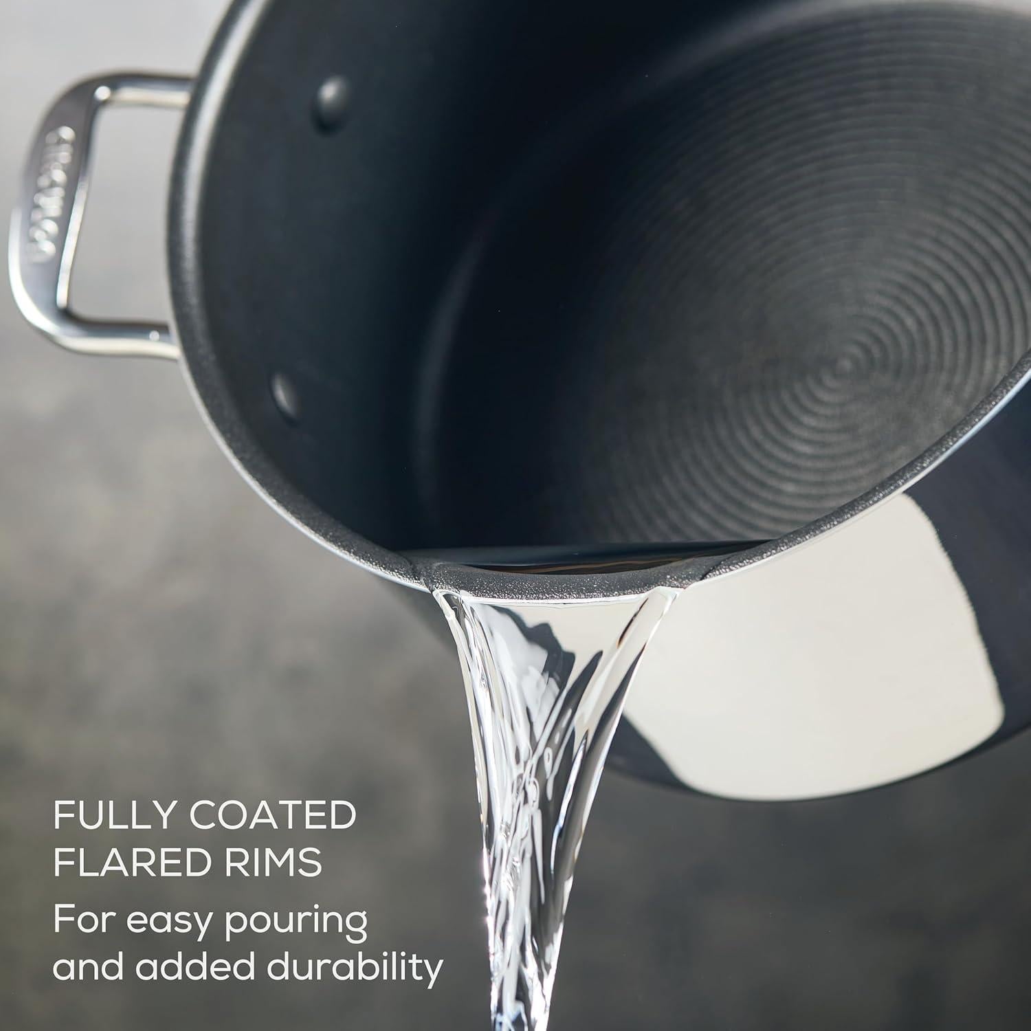 Juego de Ollas y Sartenes Circulon C1 de Acero Inoxidable 11 Pzs