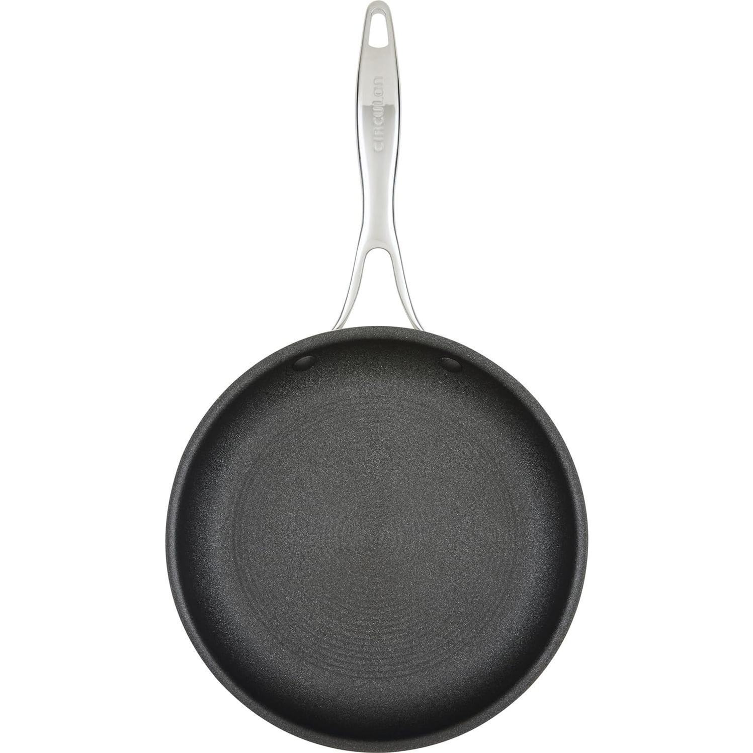 Juego de Ollas y Sartenes Circulon C1 de Acero Inoxidable 11 Pzs