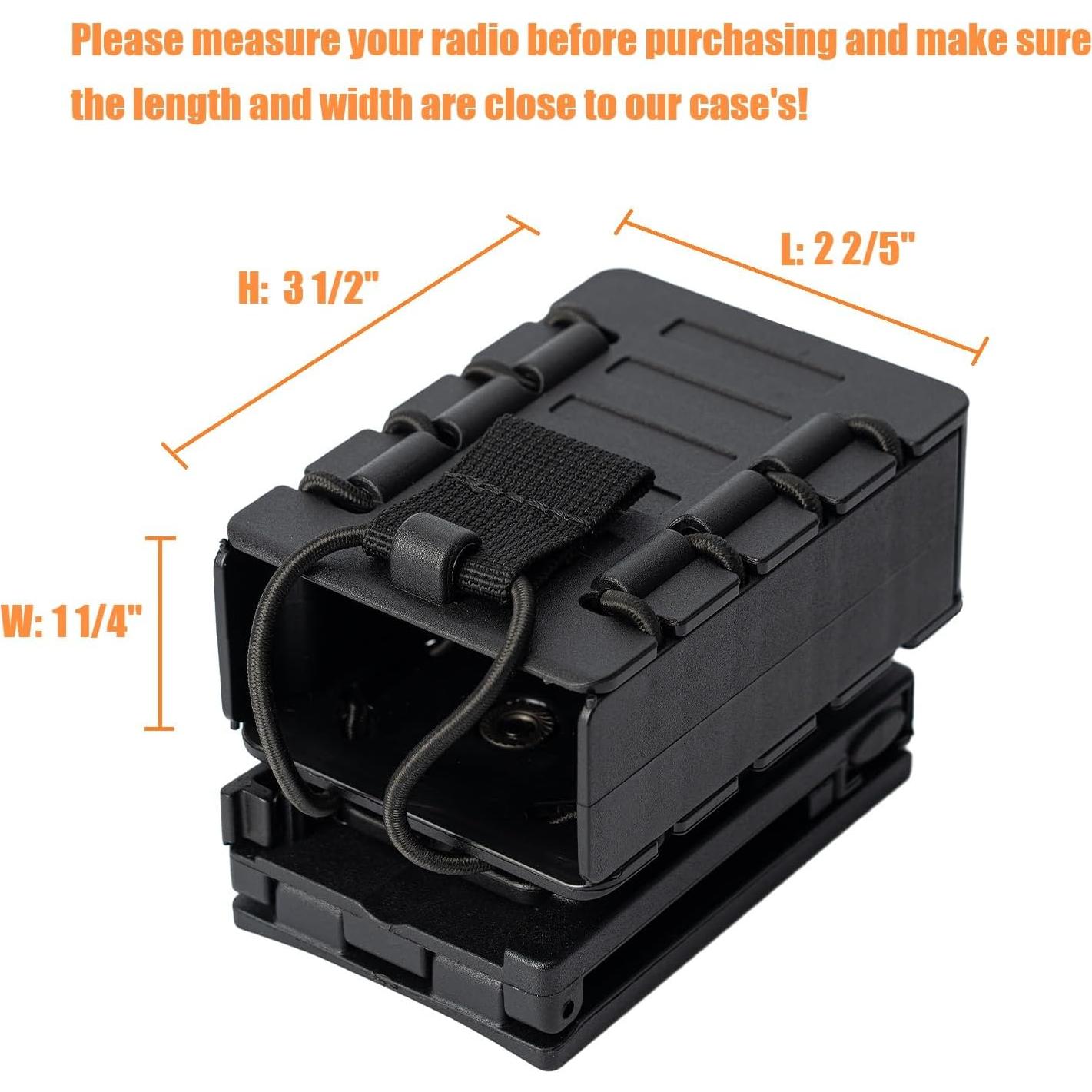 Funda de Radio Compacta TACNEX para Walkie-Talkie Nylon