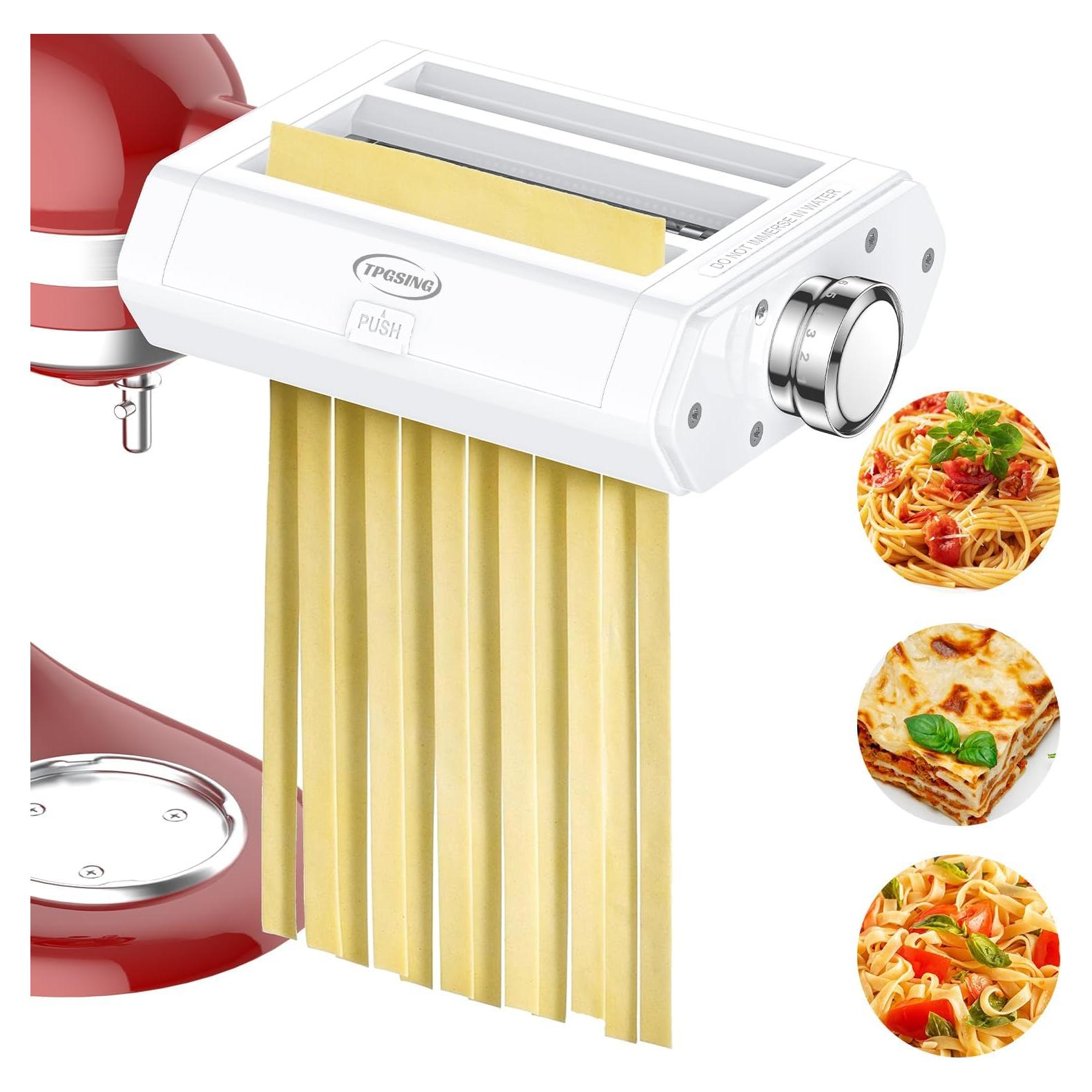 Accesorio de Pasta KitchenAid 3 en 1 con Rodillo y Cortadores