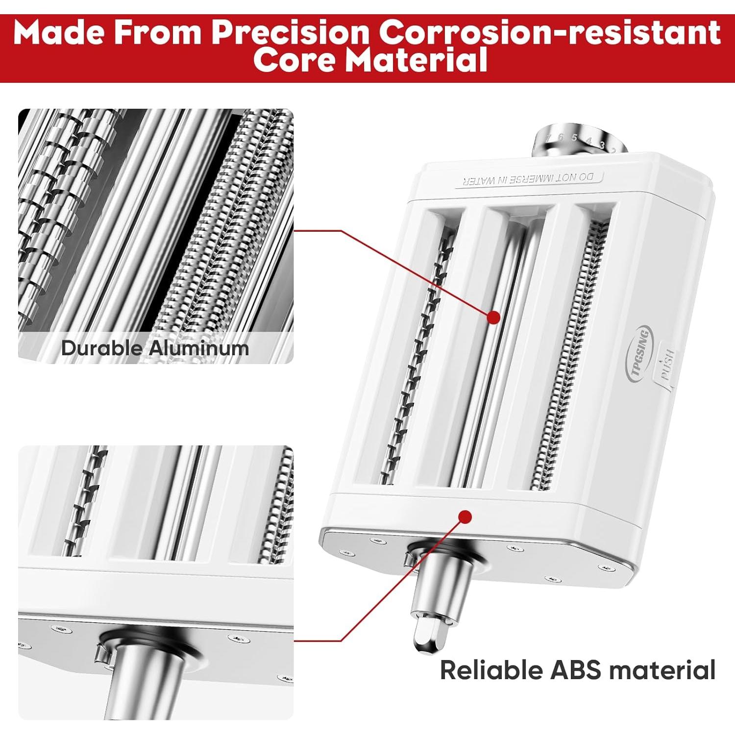Accesorio de Pasta KitchenAid 3 en 1 con Rodillo y Cortadores