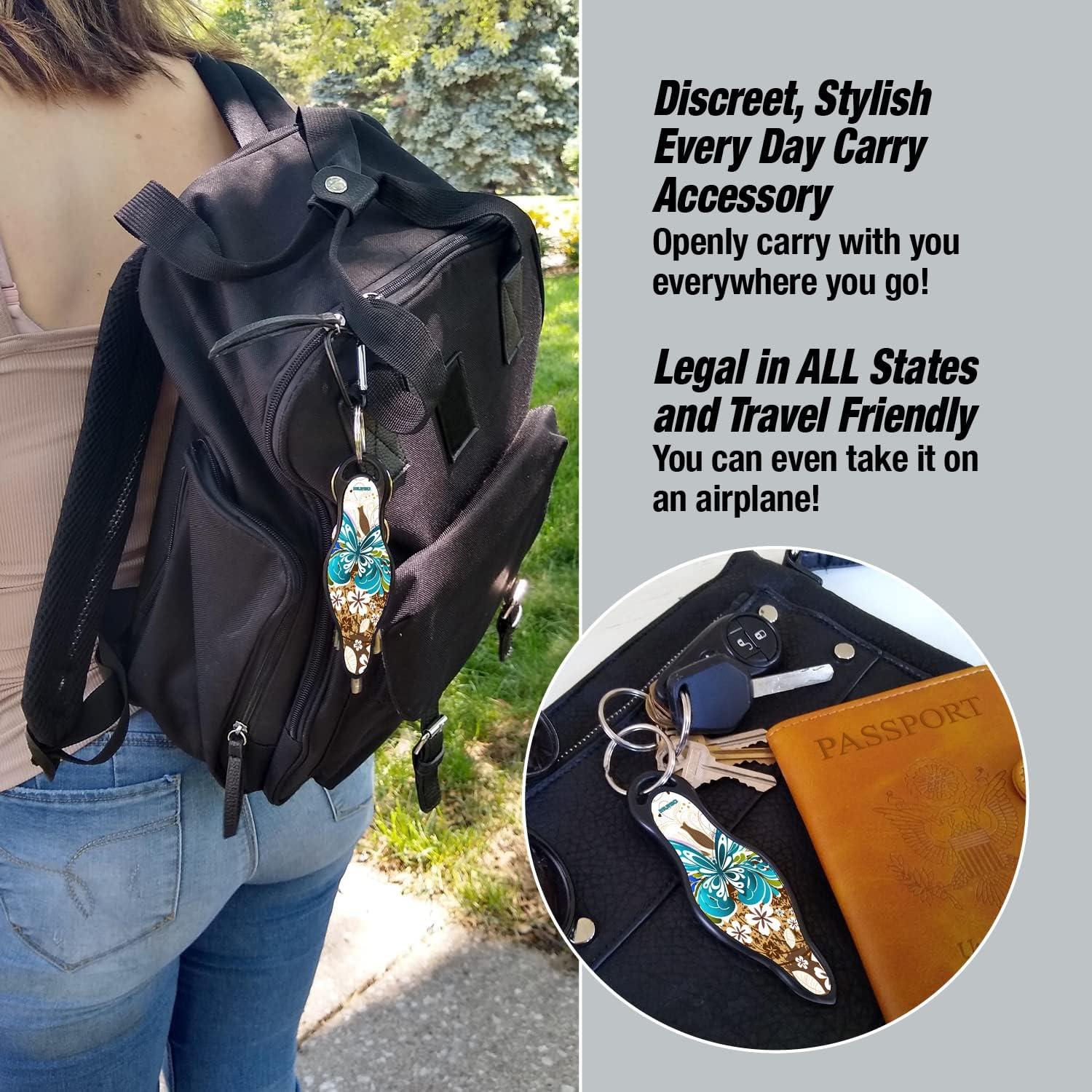 Kit de Defensa Personal MUNIO Original - Kubotan Marrón