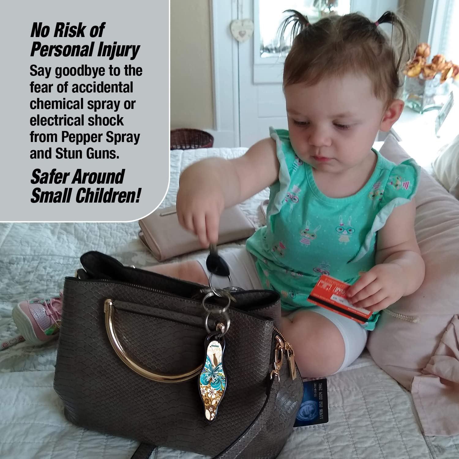 Kit de Defensa Personal MUNIO Original - Kubotan Marrón