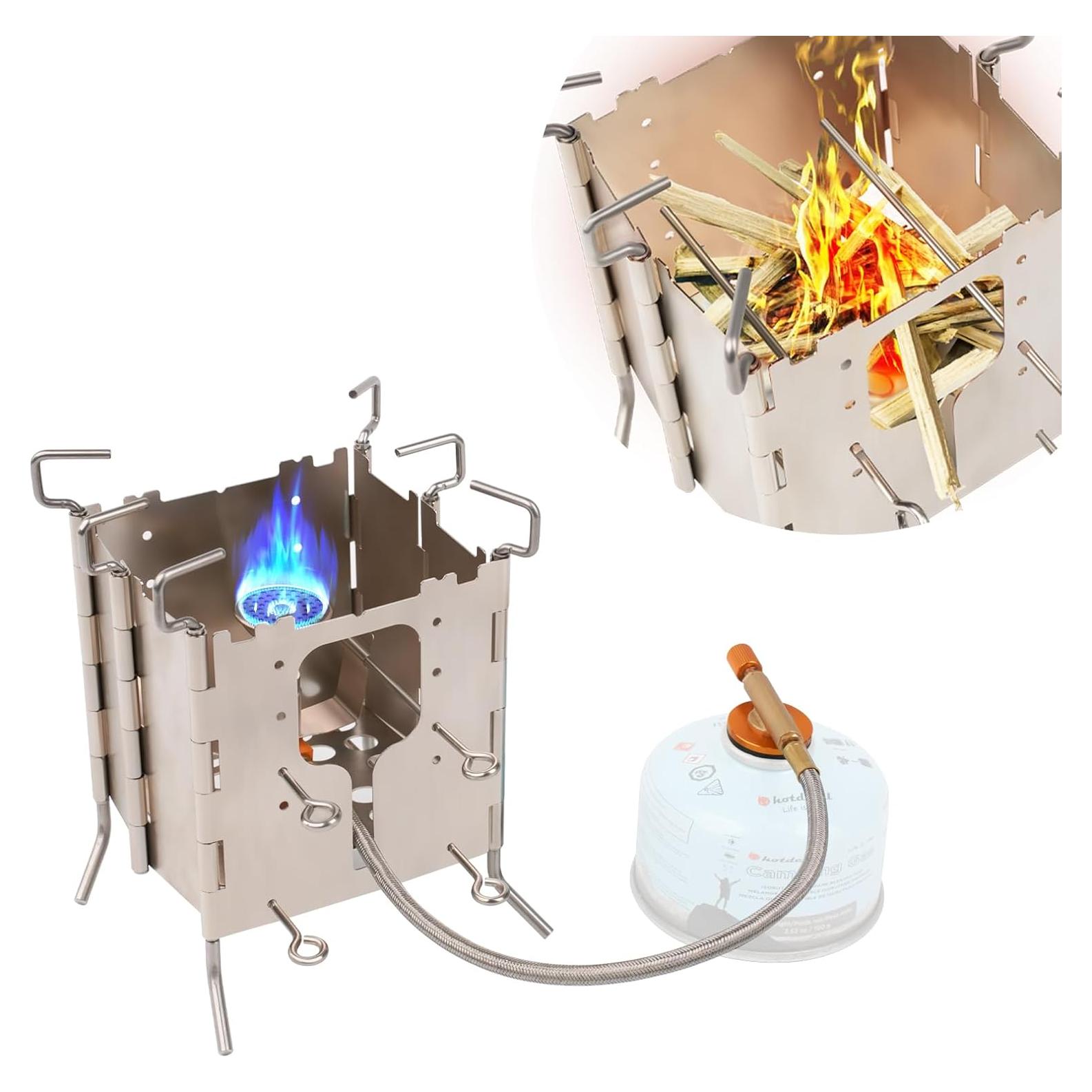 Estufa de Camping Hotdevil HD-GW-5120A Plegable 0.84 kg