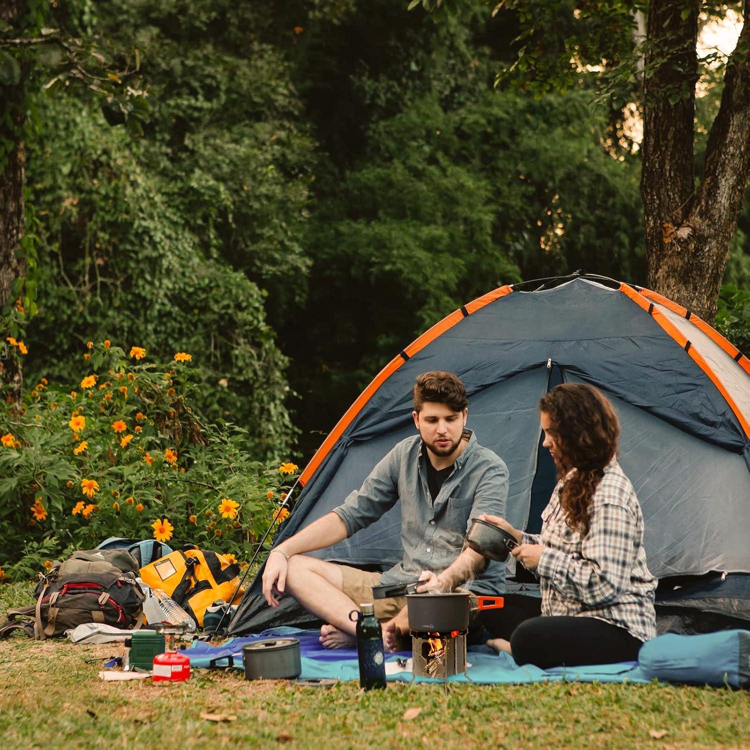 Estufa de Camping Hotdevil HD-GW-5120A Plegable 0.84 kg