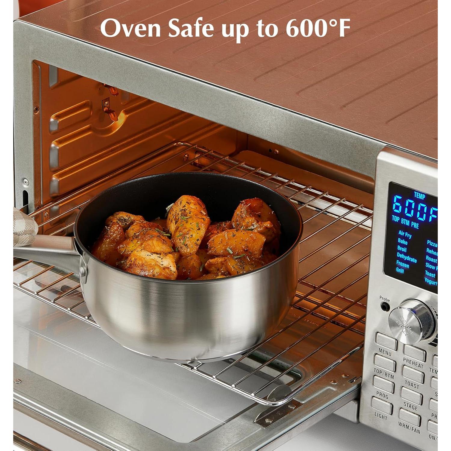 Juego de Ollas y Sartenes KOCH SYSTEME CS 10 Piezas Antiadherente