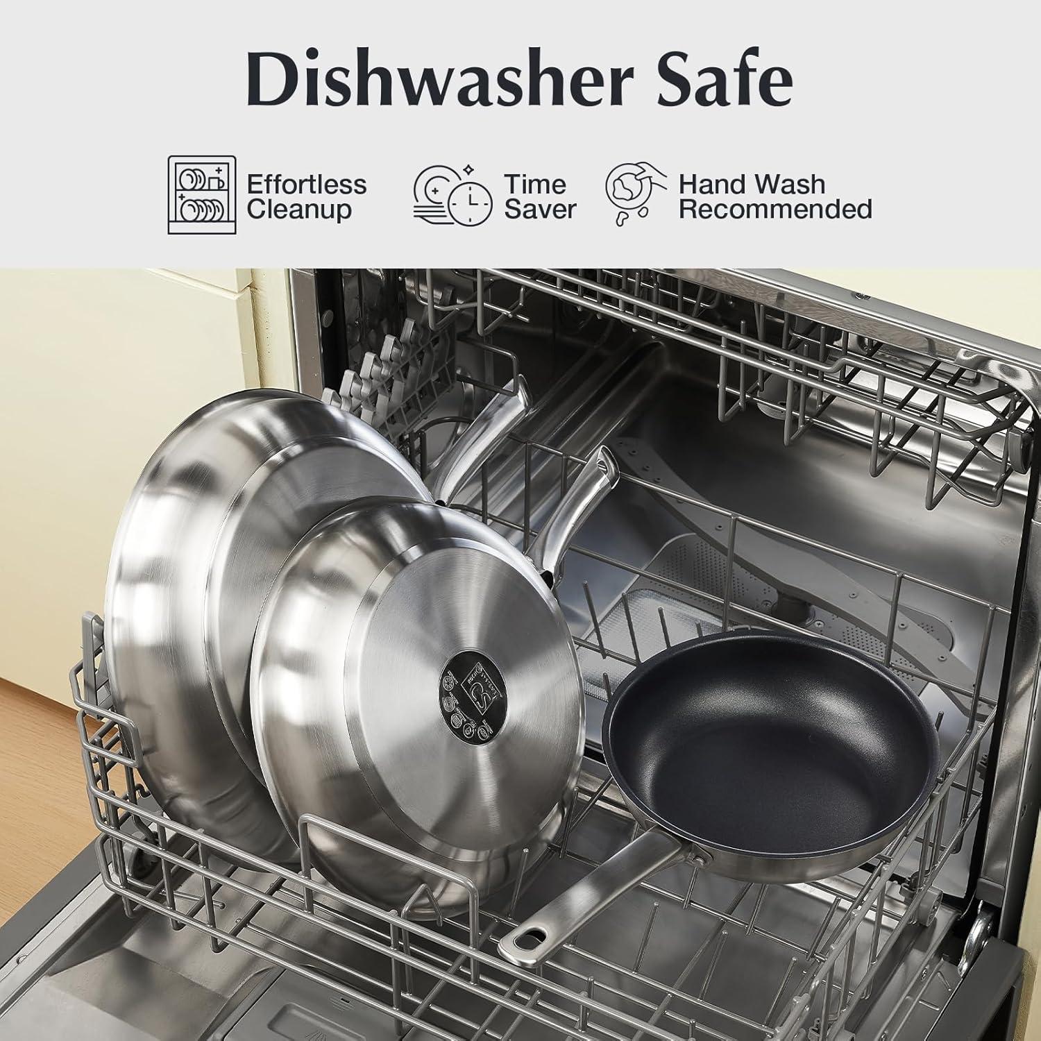 Juego de Ollas y Sartenes KOCH SYSTEME CS 10 Piezas Antiadherente