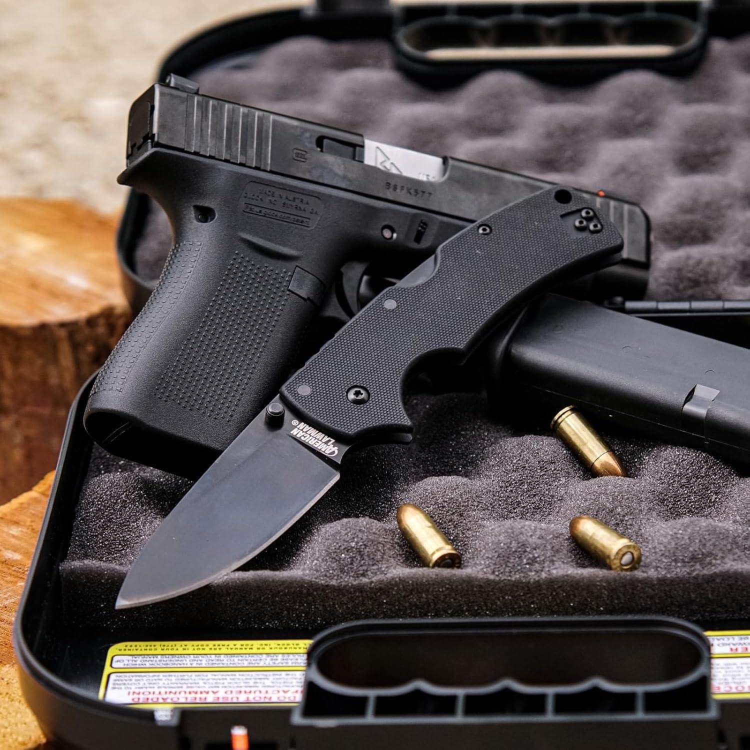 Cuchillo Plegable Cold Steel American Lawman S35VN 8.1"