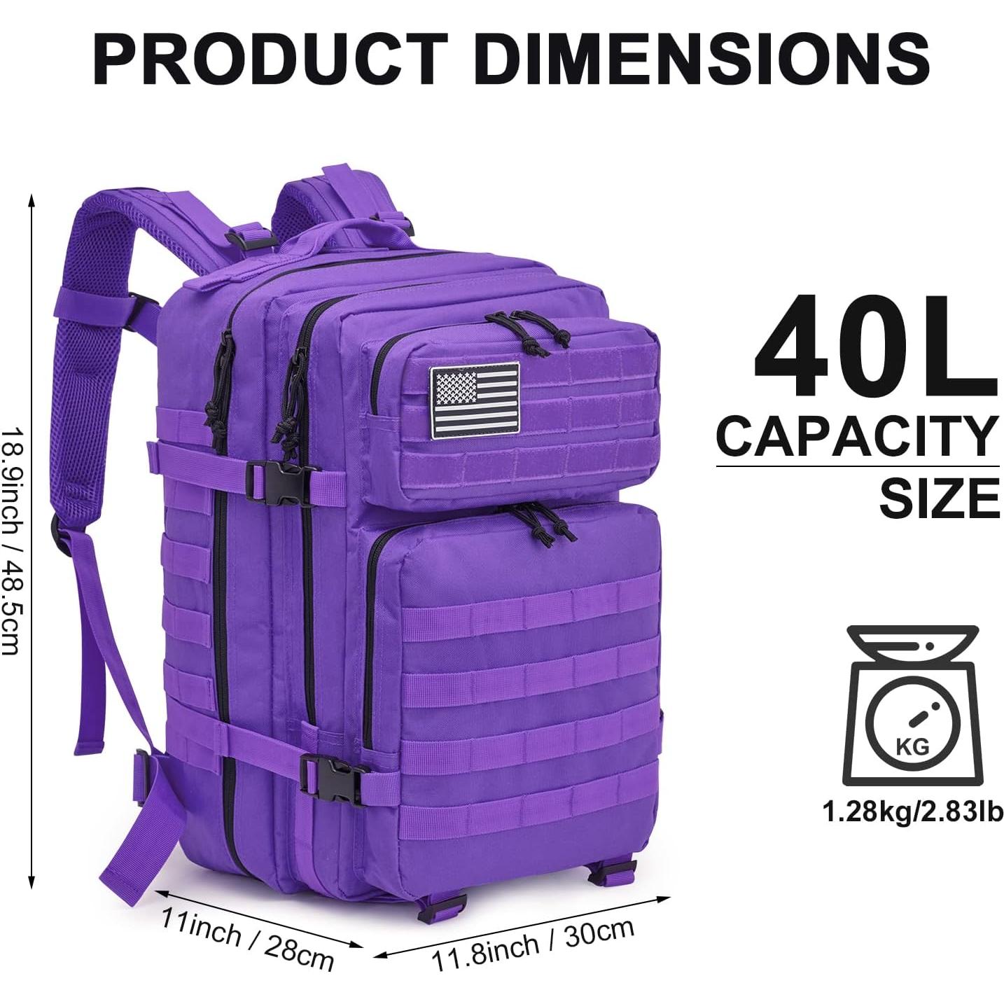 Mochila Táctica G4Free 40L Militar Molle Supervivencia