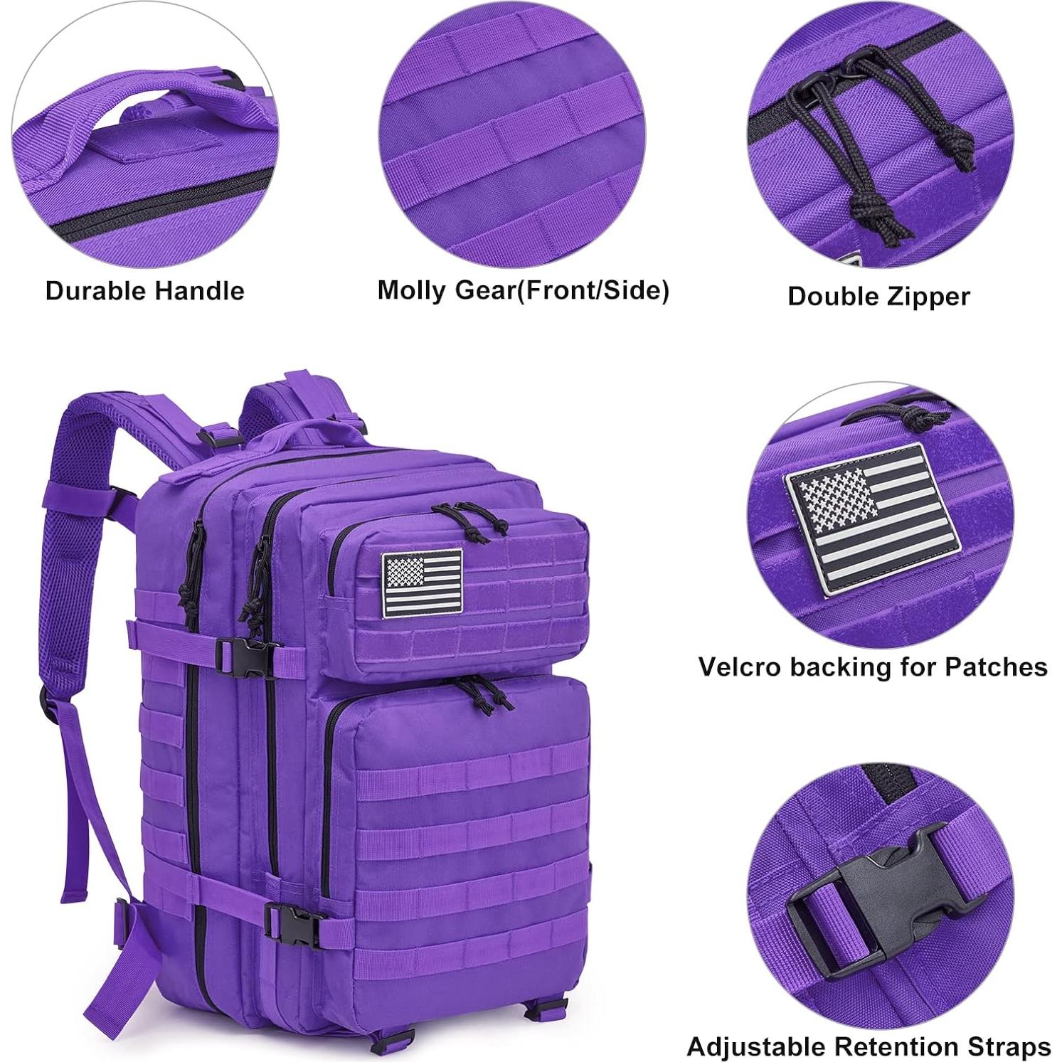 Mochila Táctica G4Free 40L Militar Molle Supervivencia