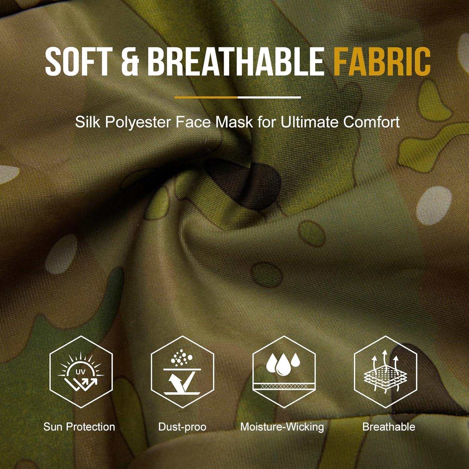 Balaclava OneTigris Unisex Táctica para Ciclismo y Senderismo