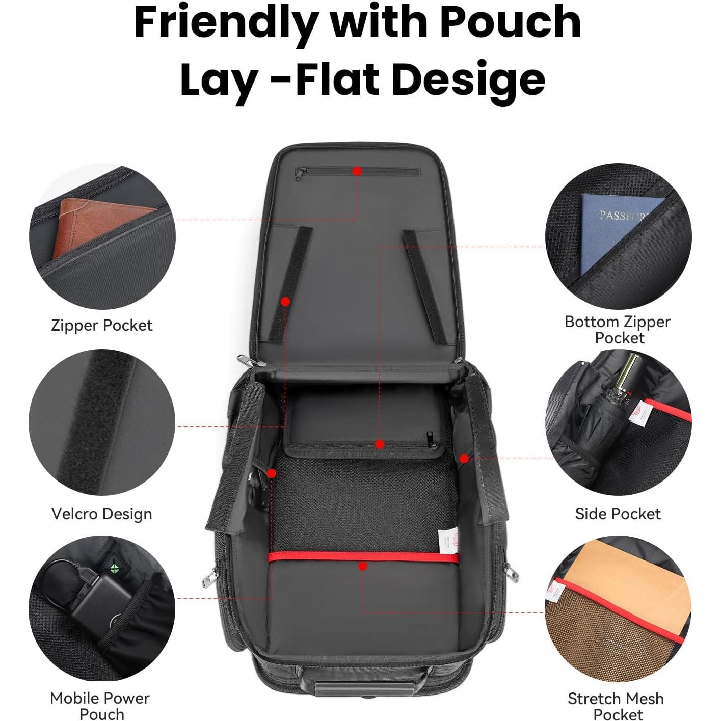 Mochila de Negocios CROSSGEAR 16" Resistente al Agua USB