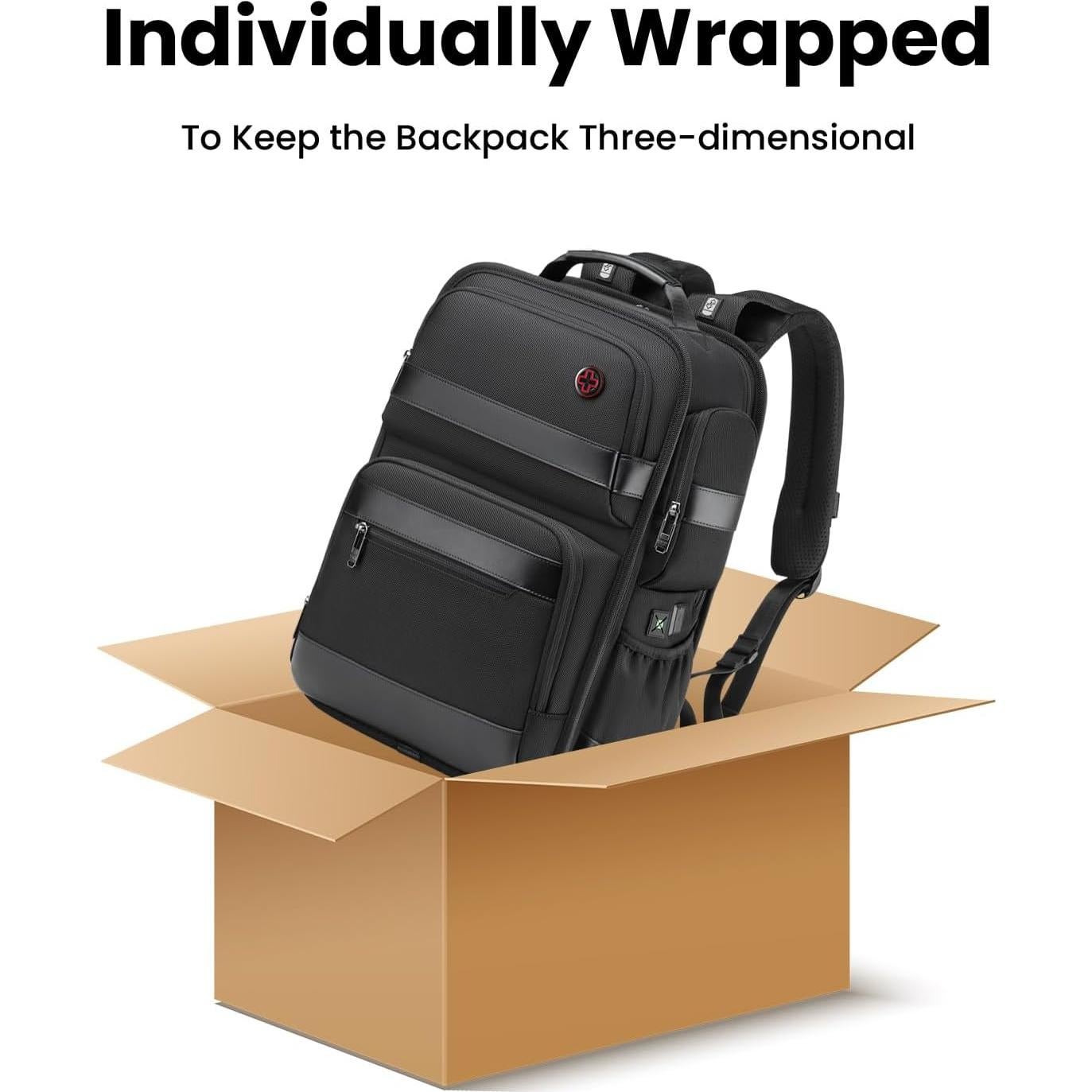 Mochila de Negocios CROSSGEAR 16" Resistente al Agua USB