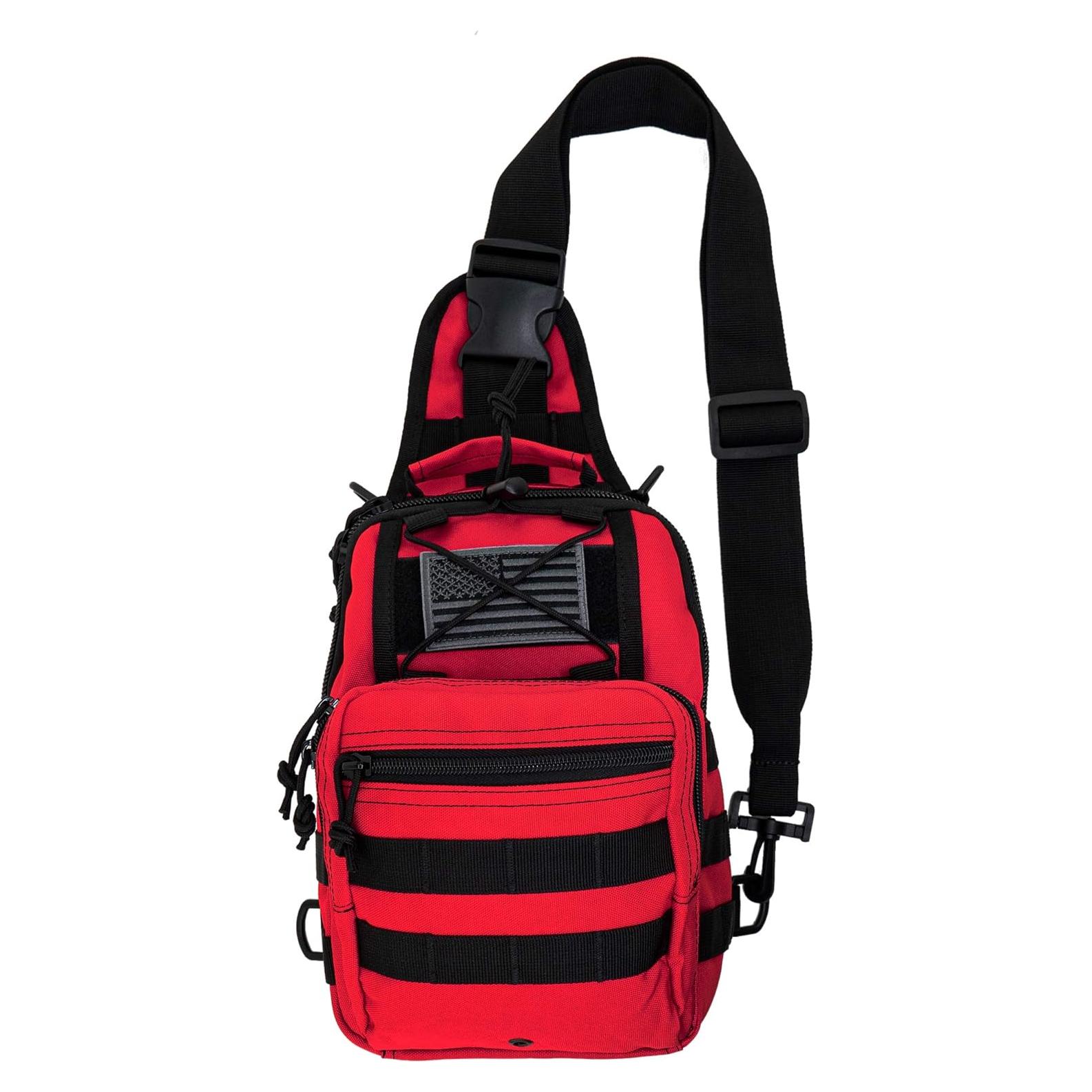 Mochila de Primeros Auxilios LINE2design Roja 18.85L Táctica