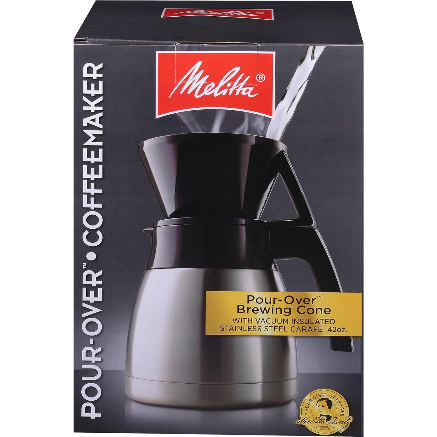 Cafetera Pour-Over Melitta 10 Tazas y Jarra 1,24L