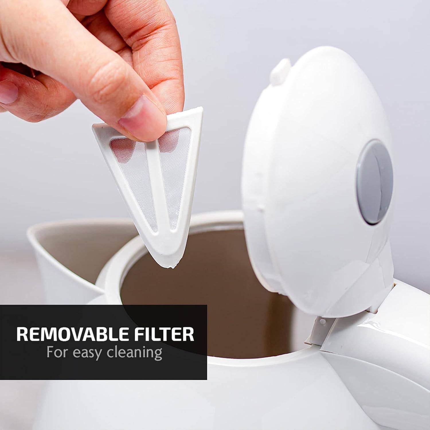 Hervidor Eléctrico OVENTE KP72W 1.7L Apagado Automático