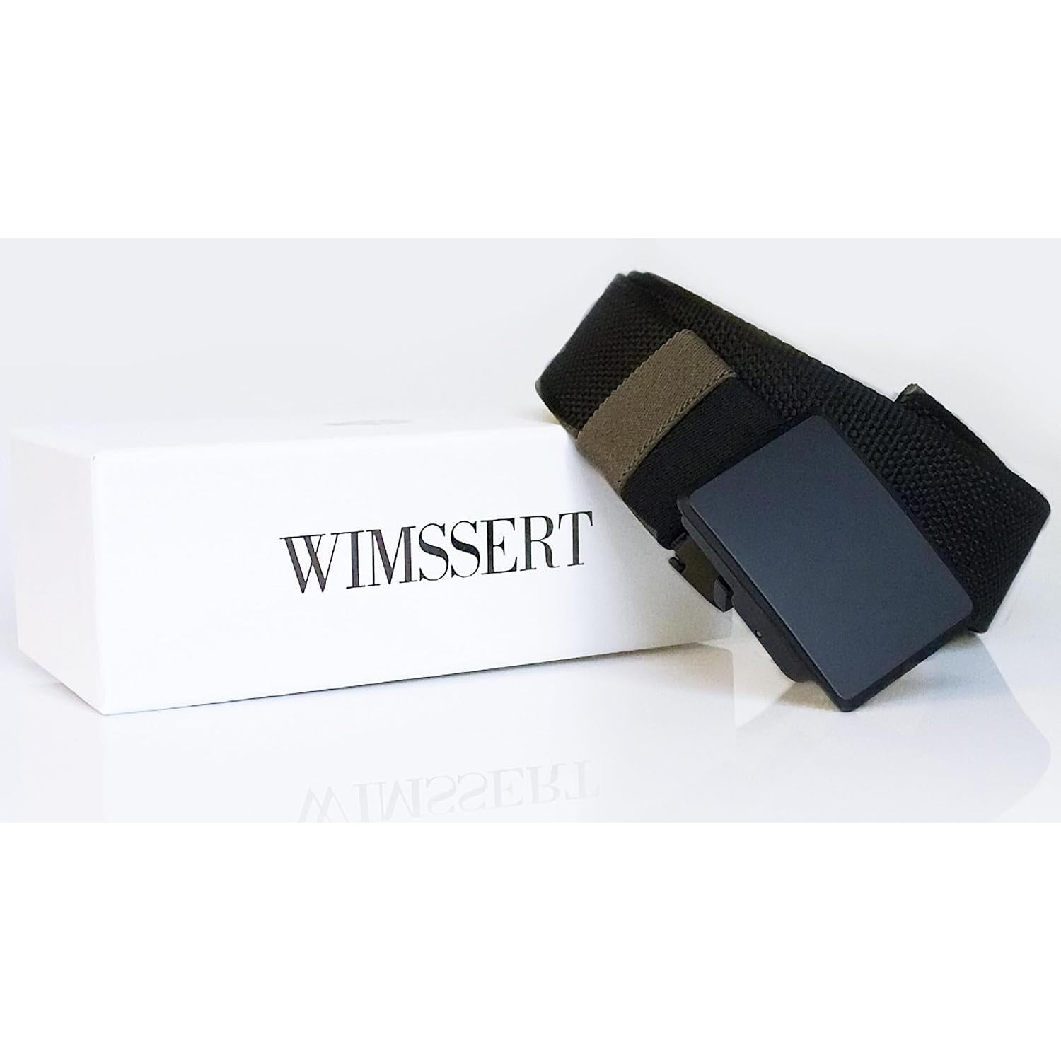 Cinturón de Nylon Reversible WIMSSERT Ajustable 125 cm