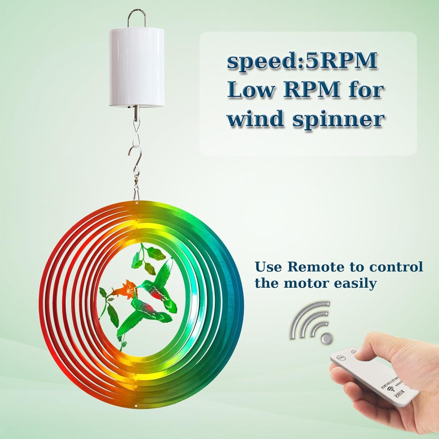 Motor Colgante Fonmy 5 RPM con Control Remoto para Decoración