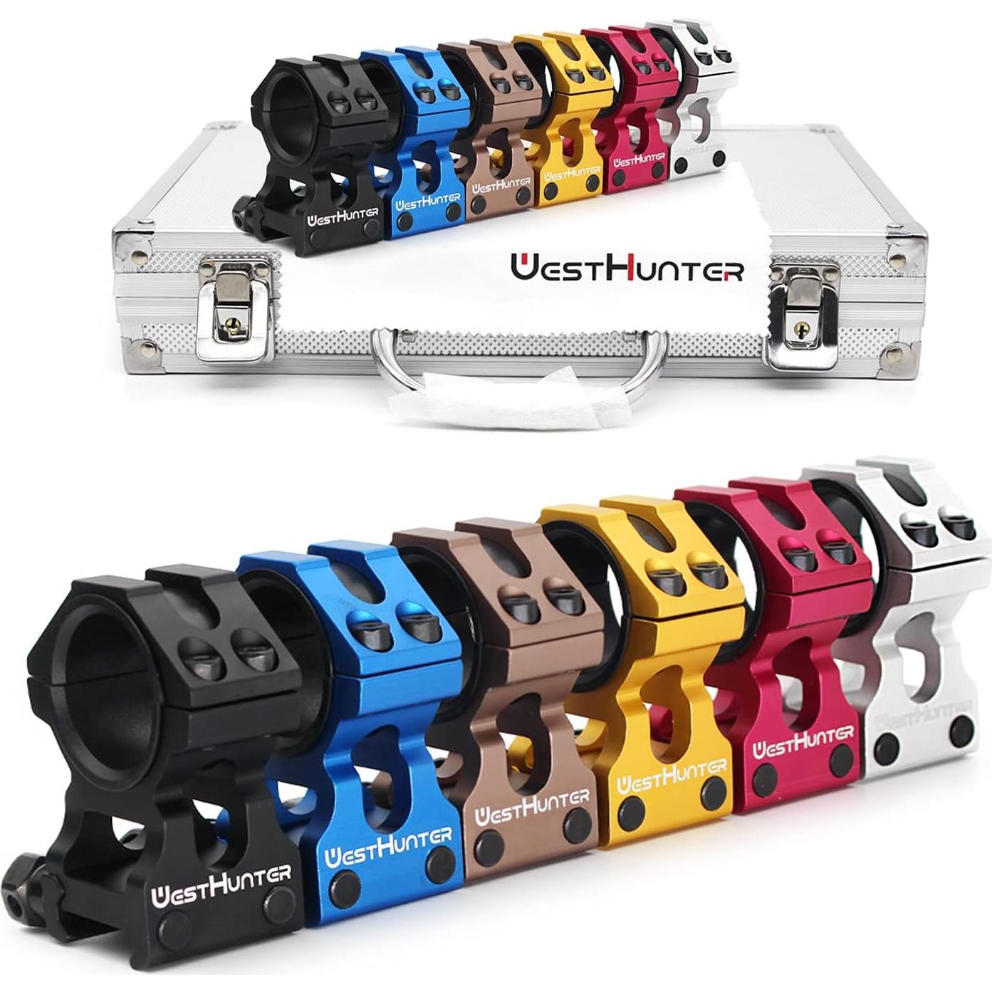 Anillas de Alcance Picatinny WestHunter WH5095 30 mm Marrón