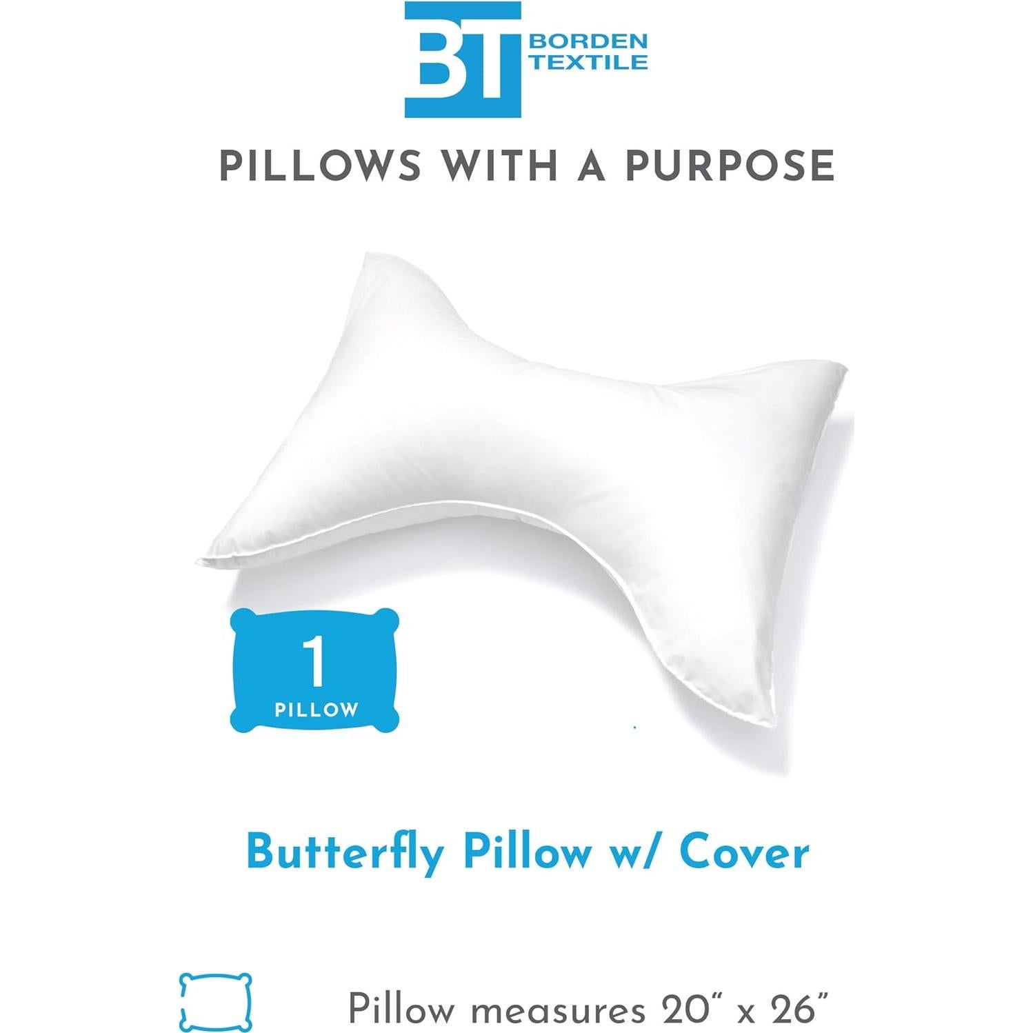 Almohada Ortopédica para Cuello Mariposa ALMOHADAS CON UN PROPÓSITO
