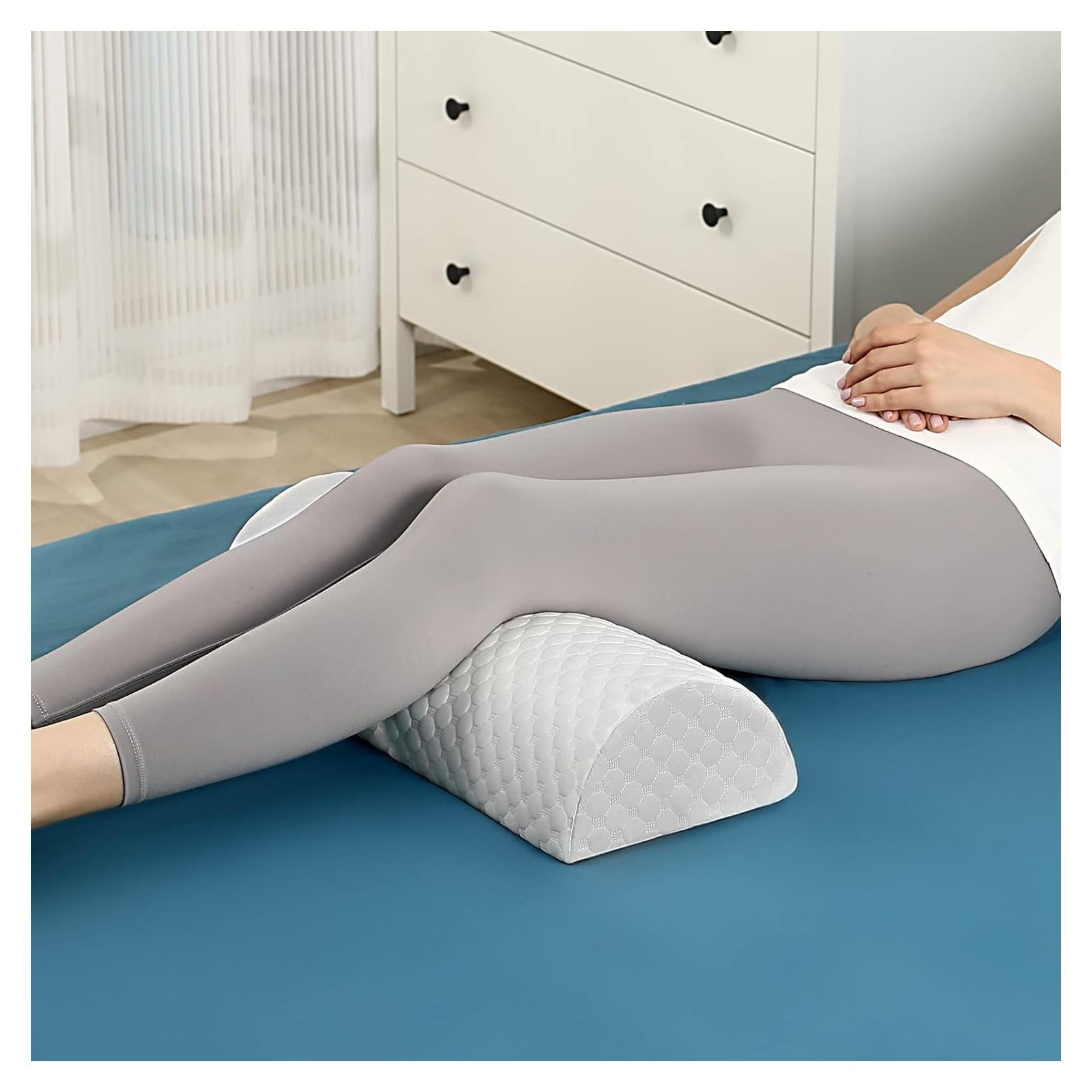 Almohada de Espuma Viscoelástica Forias Media Luna 52x20 cm