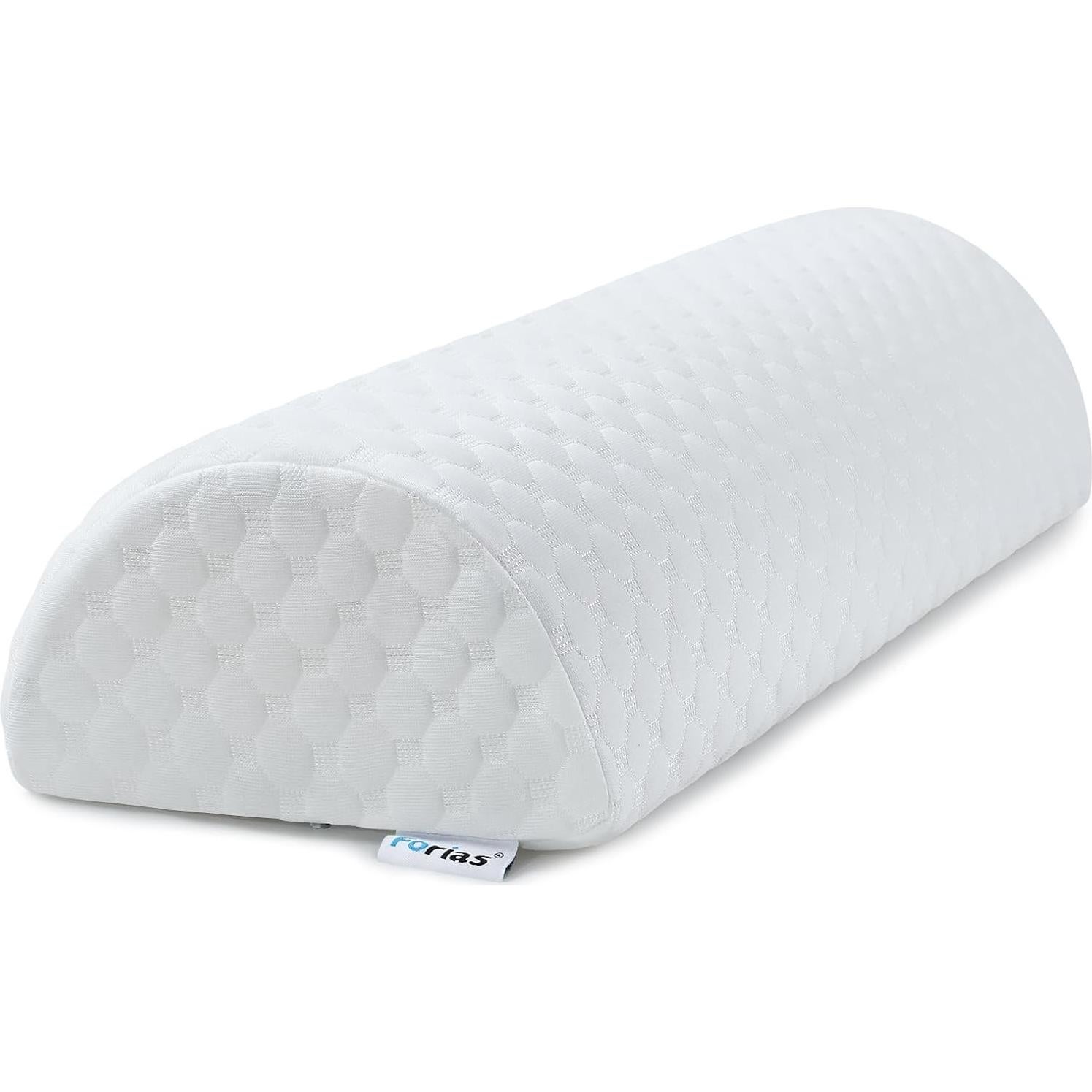 Almohada de Espuma Viscoelástica Forias Media Luna 52x20 cm