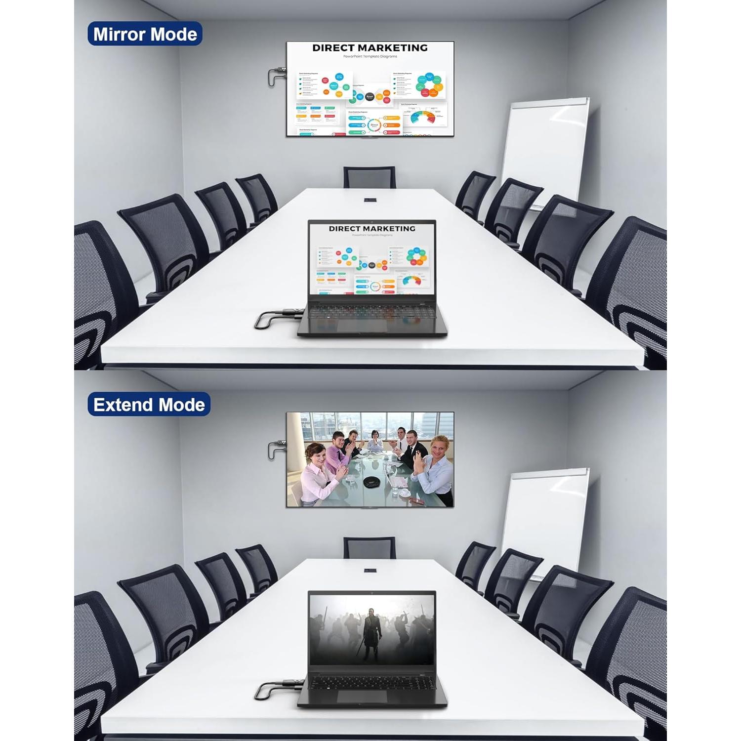 Transmisor y receptor HDMI inalámbrico Tongtion 1080P 4K