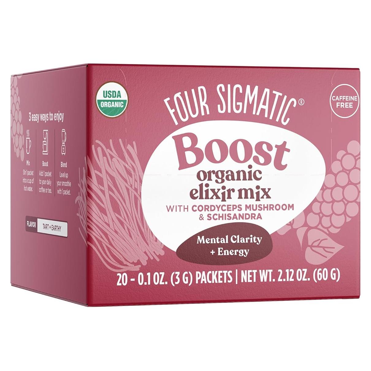 Elixir de Hongo Cordyceps Four Sigmatic 20 Sobres 1500mg