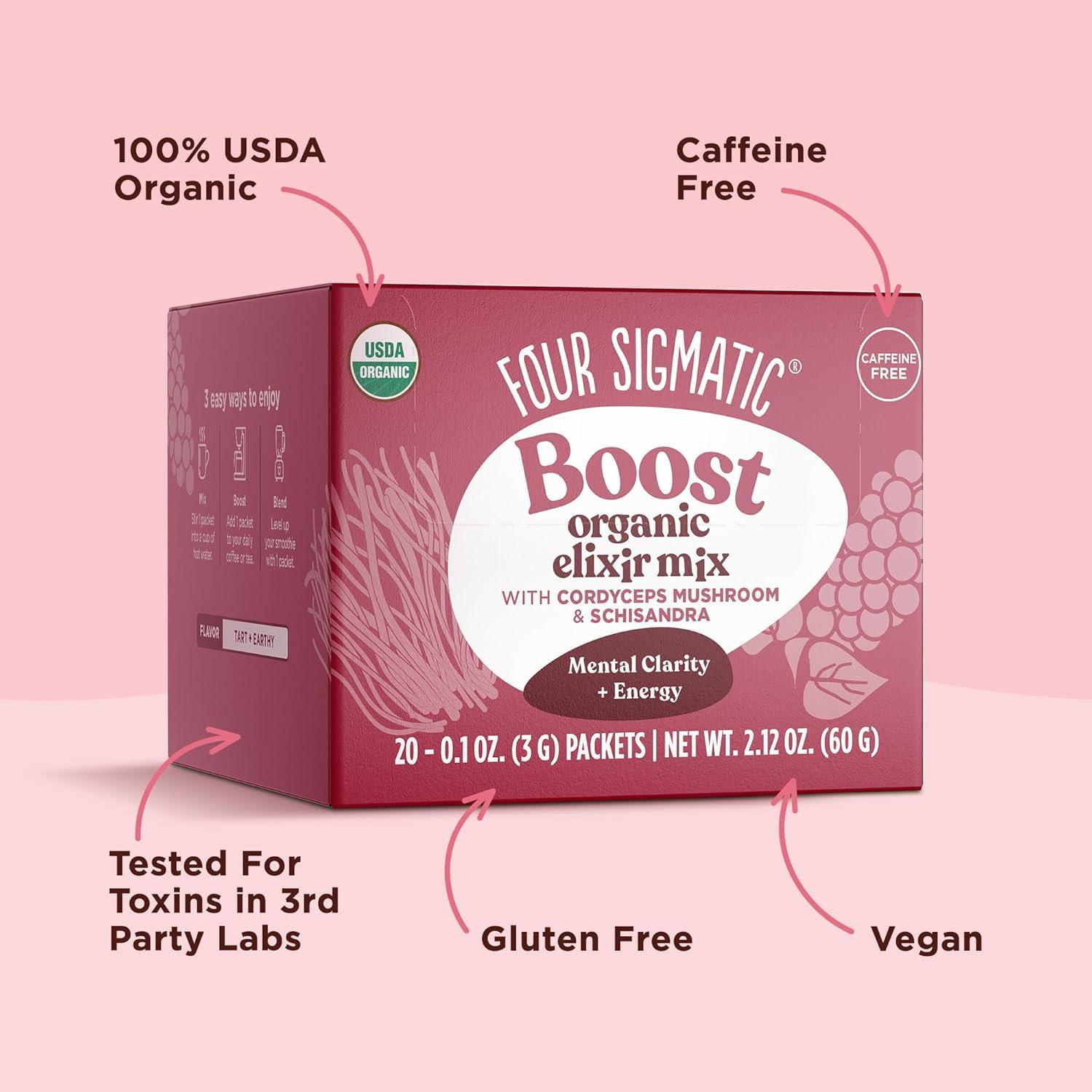 Elixir de Hongo Cordyceps Four Sigmatic 20 Sobres 1500mg