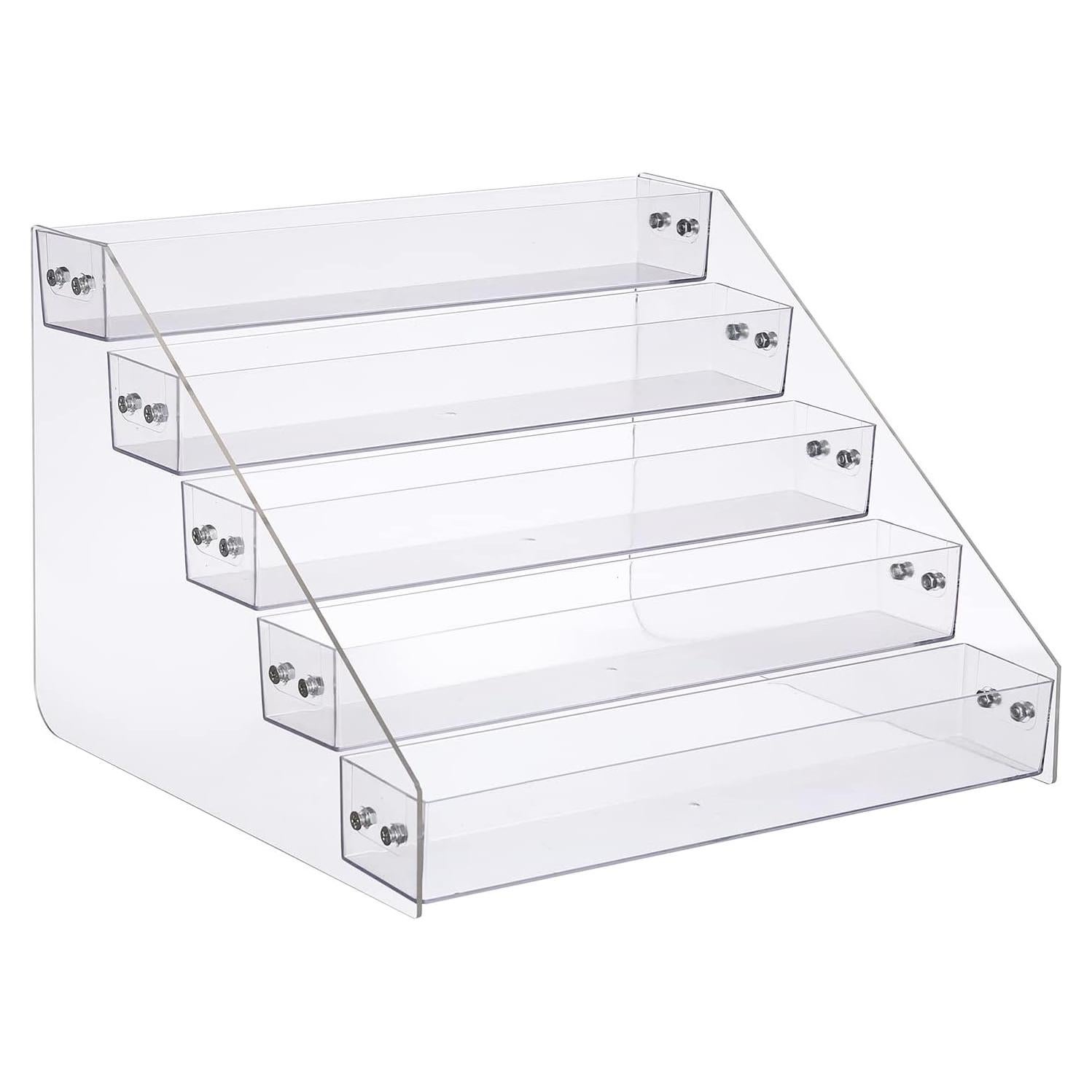 Estante de Especias Kihor de Acrílico 5 Niveles 30.5x26.9cm