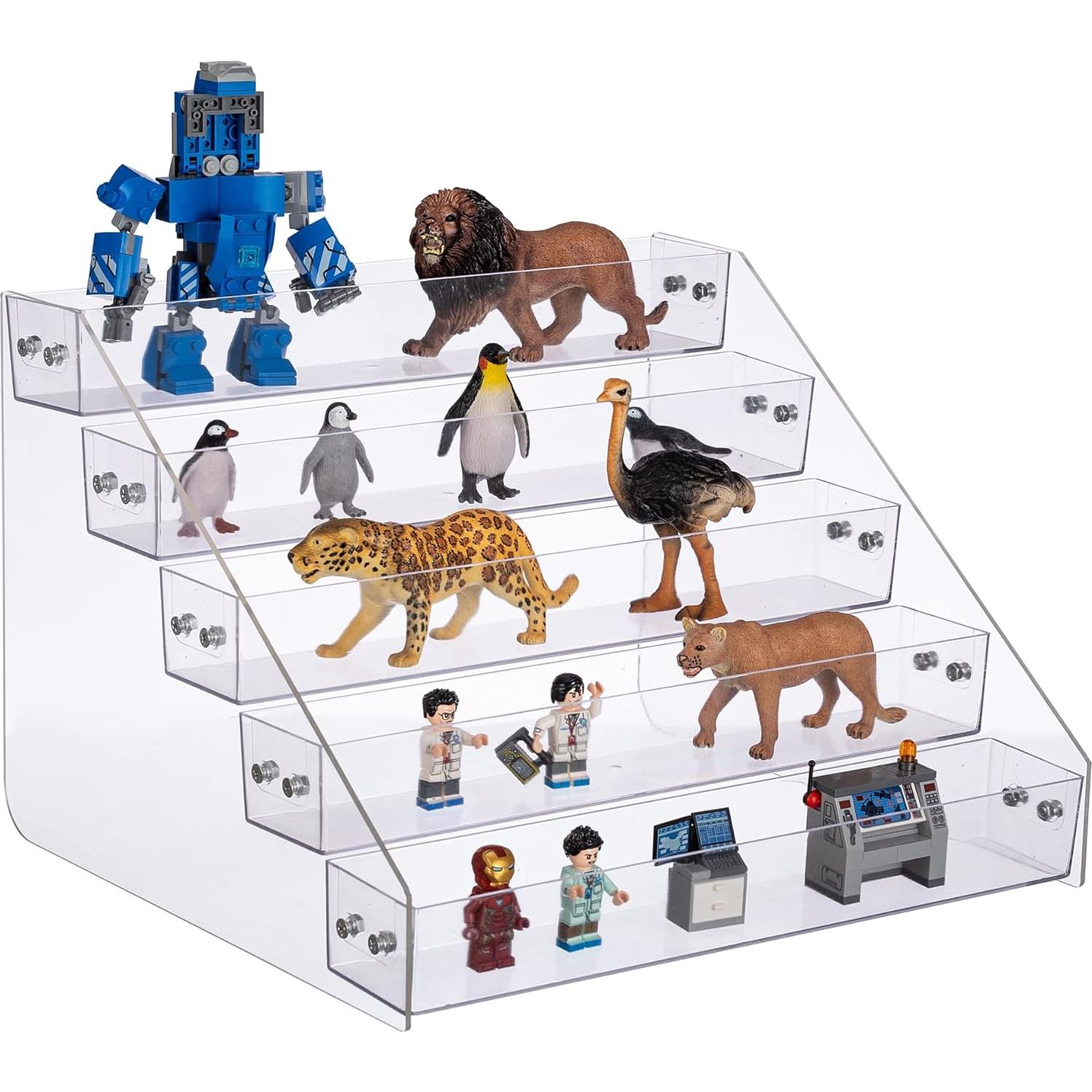 Estante de Especias Kihor de Acrílico 5 Niveles 30.5x26.9cm