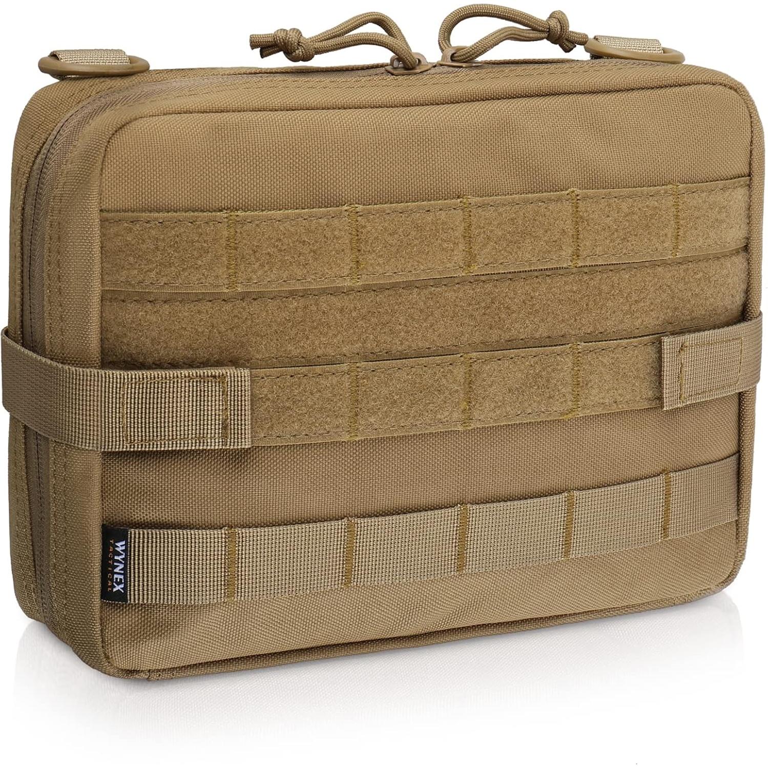 Bolsa Táctica WYNEX Molle 1000D Caqui 25.5x19x5.5 cm