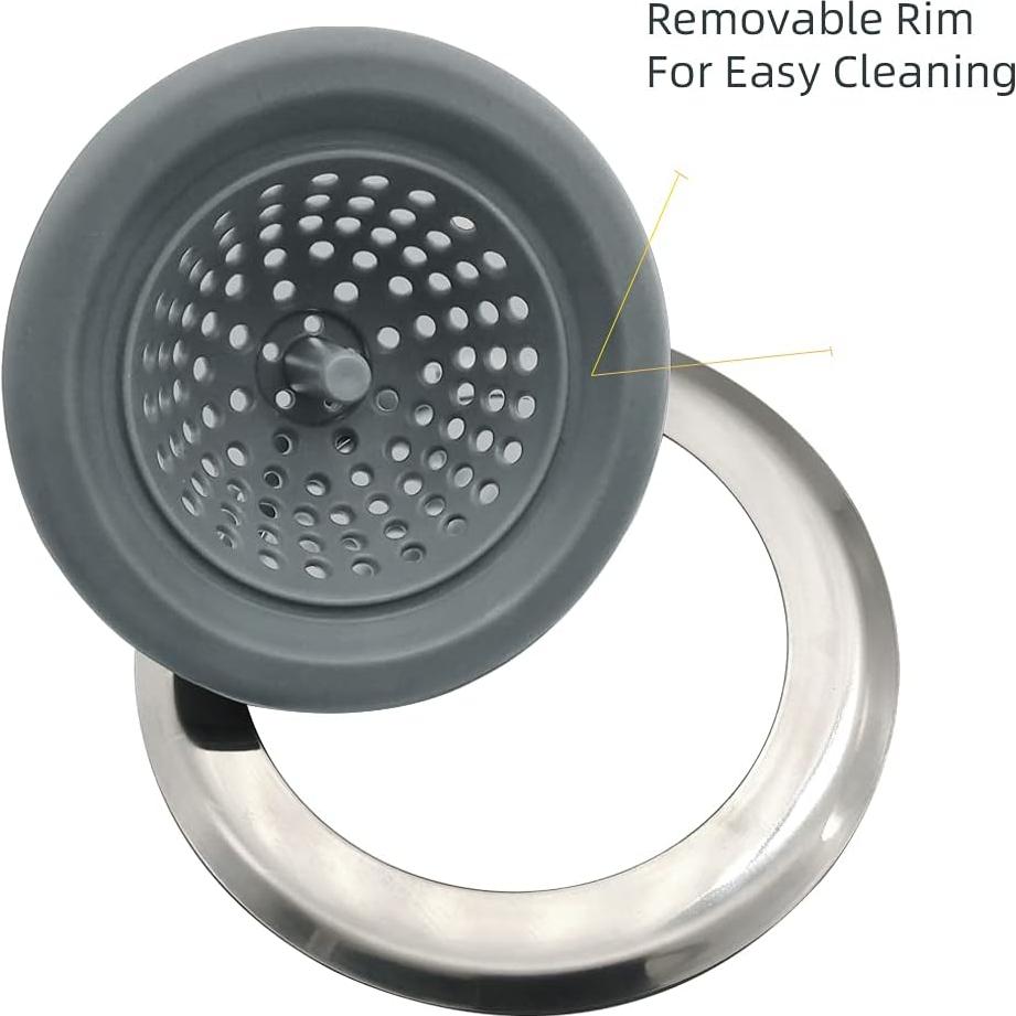 Filtros de Fregadero MW-NIHOLA 2PCS Acero Inoxidable 11.43 cm