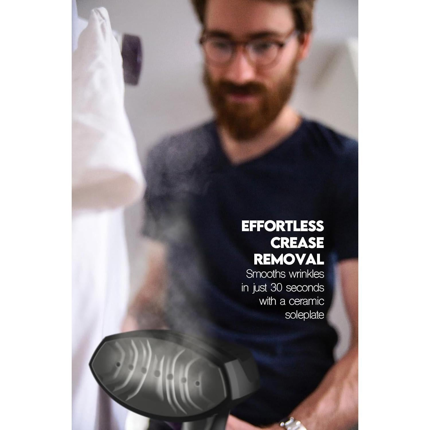 Plancha de Vapor MagicPro QH08BK 1500W 300ml Negra