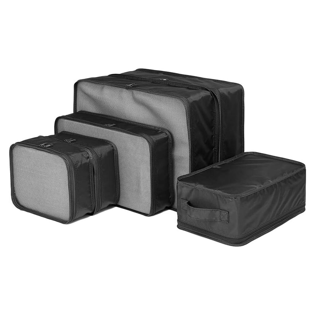 JJ POWER Travel Packing Cubes, Luggage Organizers with Shoe Bag