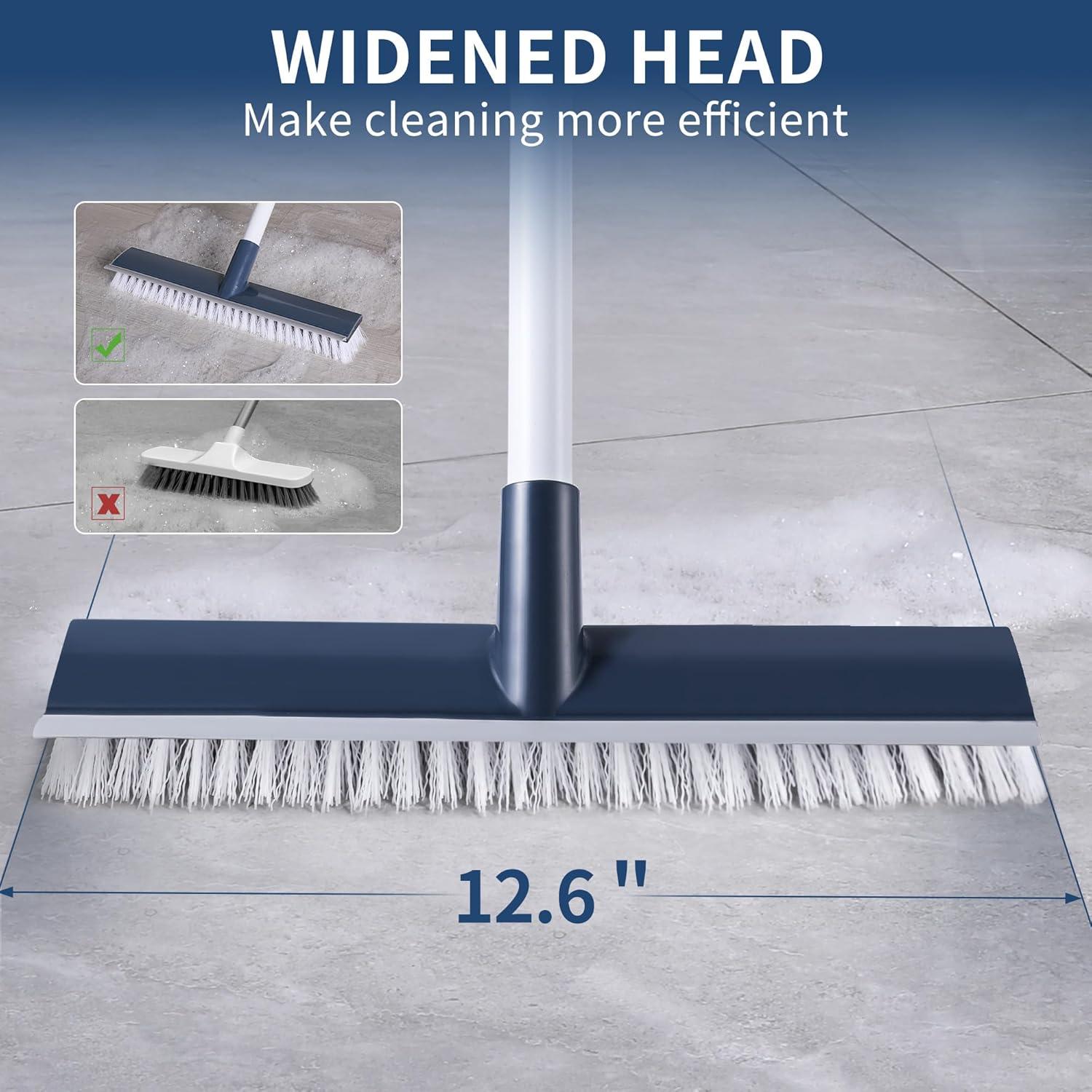 Cepillo de Suelo BOOMJOY 2 en 1 con Mango Ajustable 145 cm