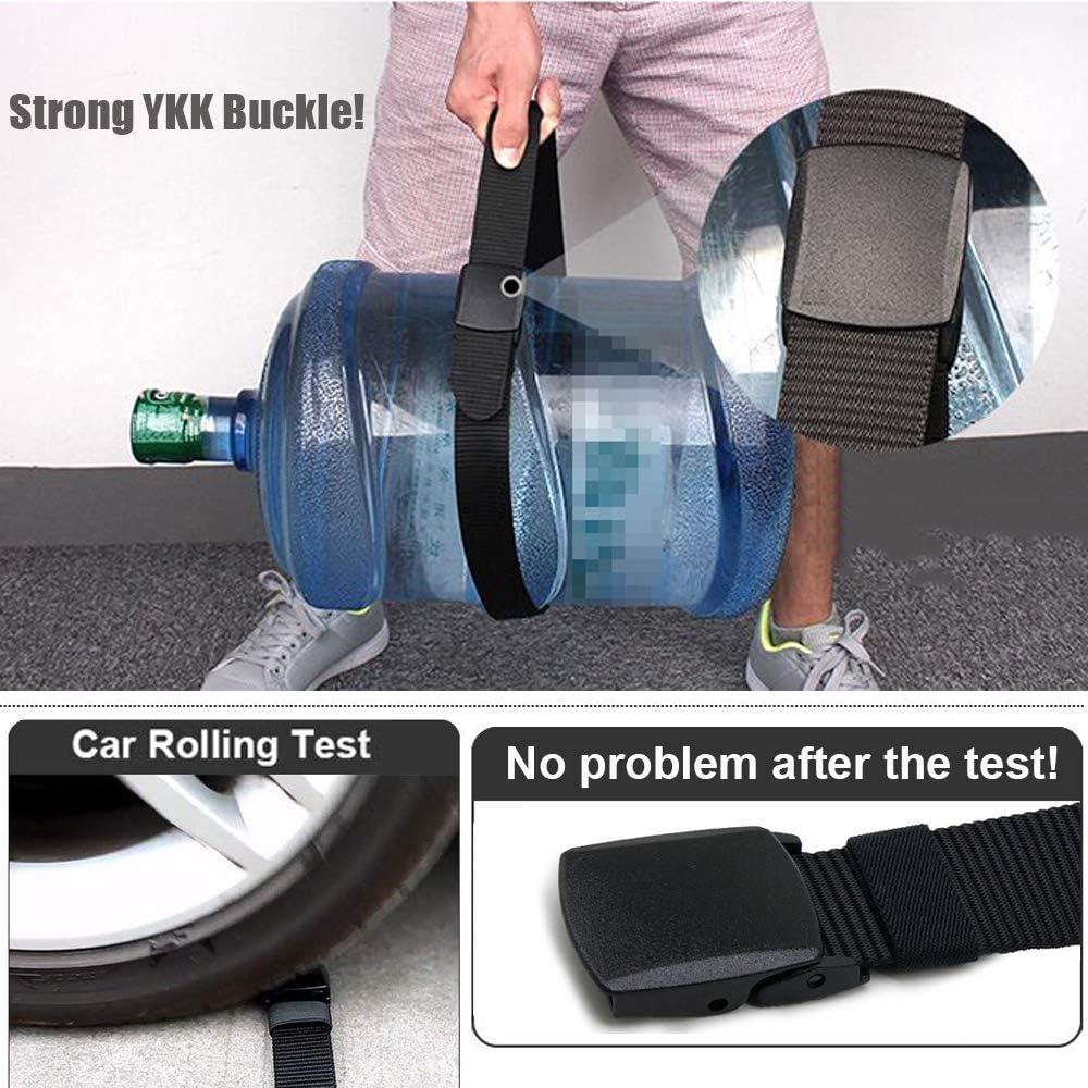 Cinturón de Nylon Militar YKK 1.25cm Sin Metal 2 Paquetes