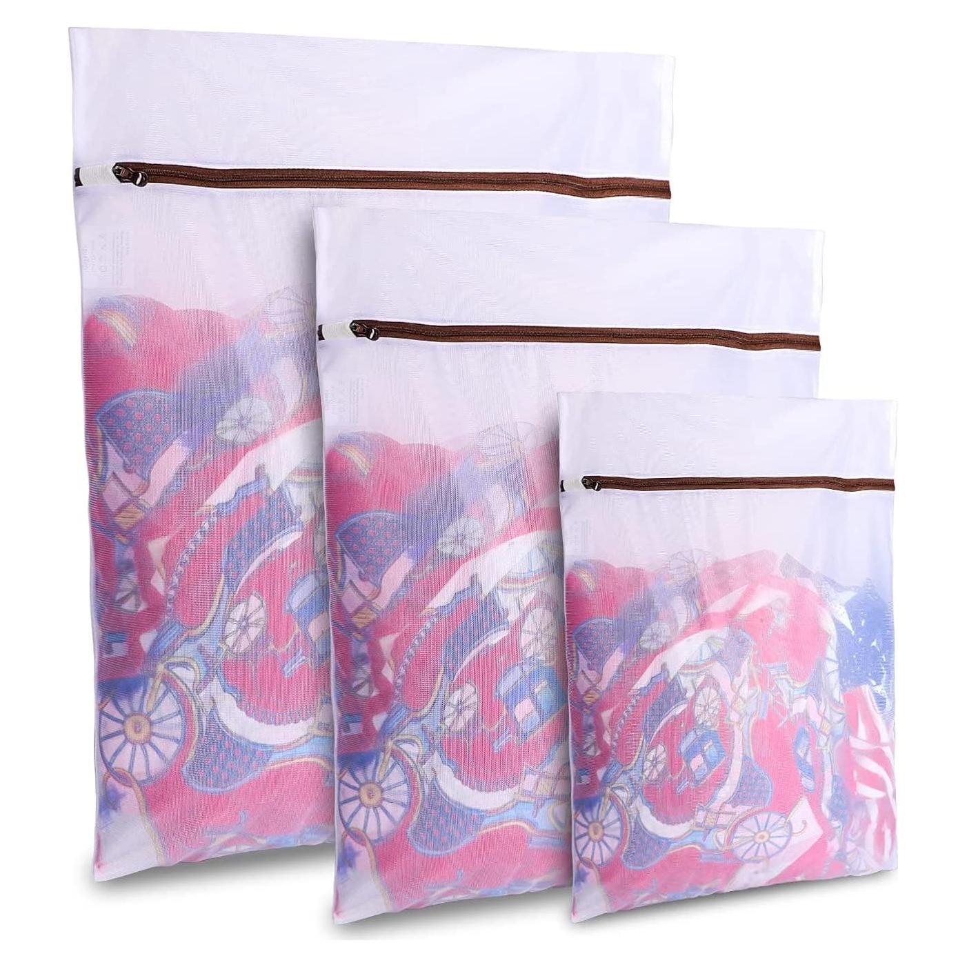 Bolsas de Malla para Lavandería GOGOODA 3 Piezas S, M, L