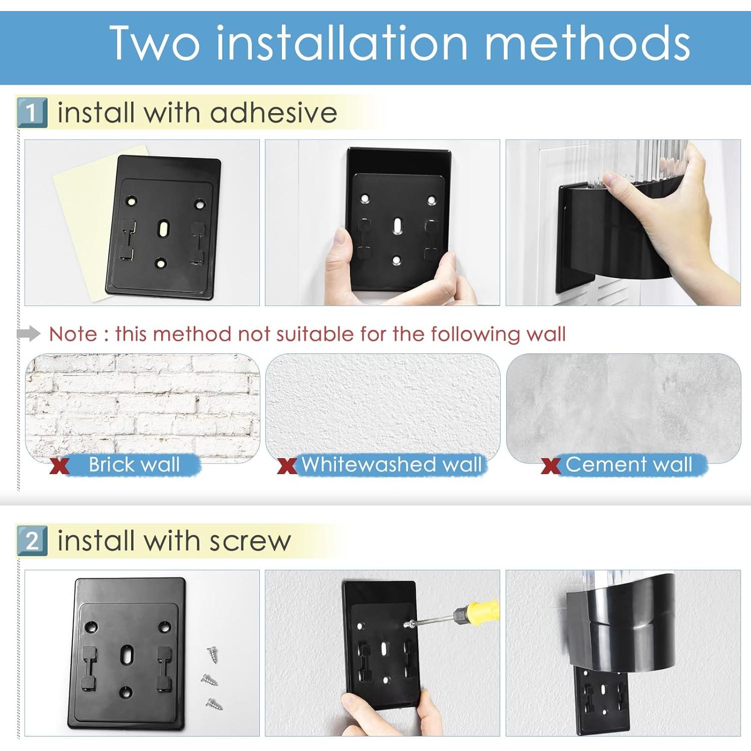 Dispensador de Tazas Mediano Samhe Negro para 5-7oz