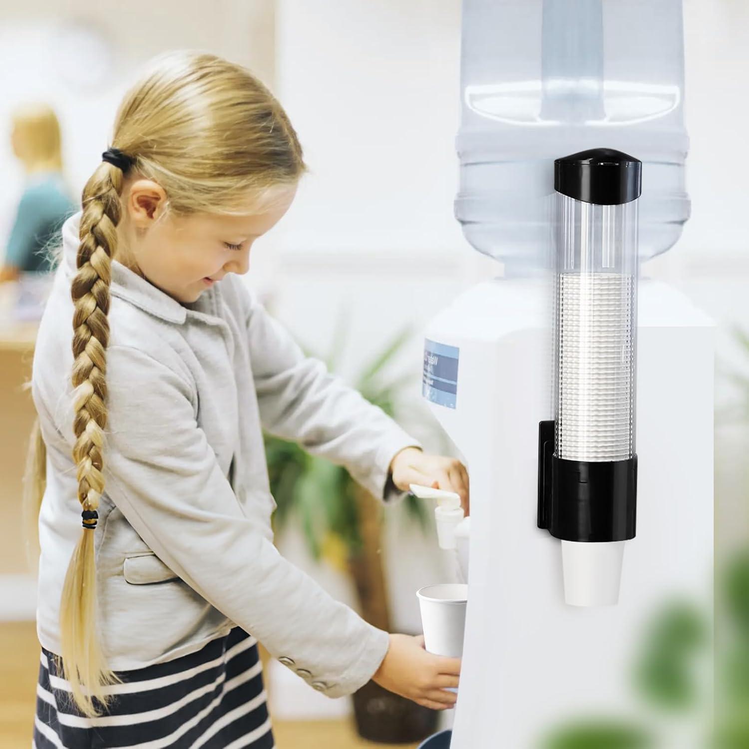 Dispensador de Tazas Mediano Samhe Negro para 5-7oz