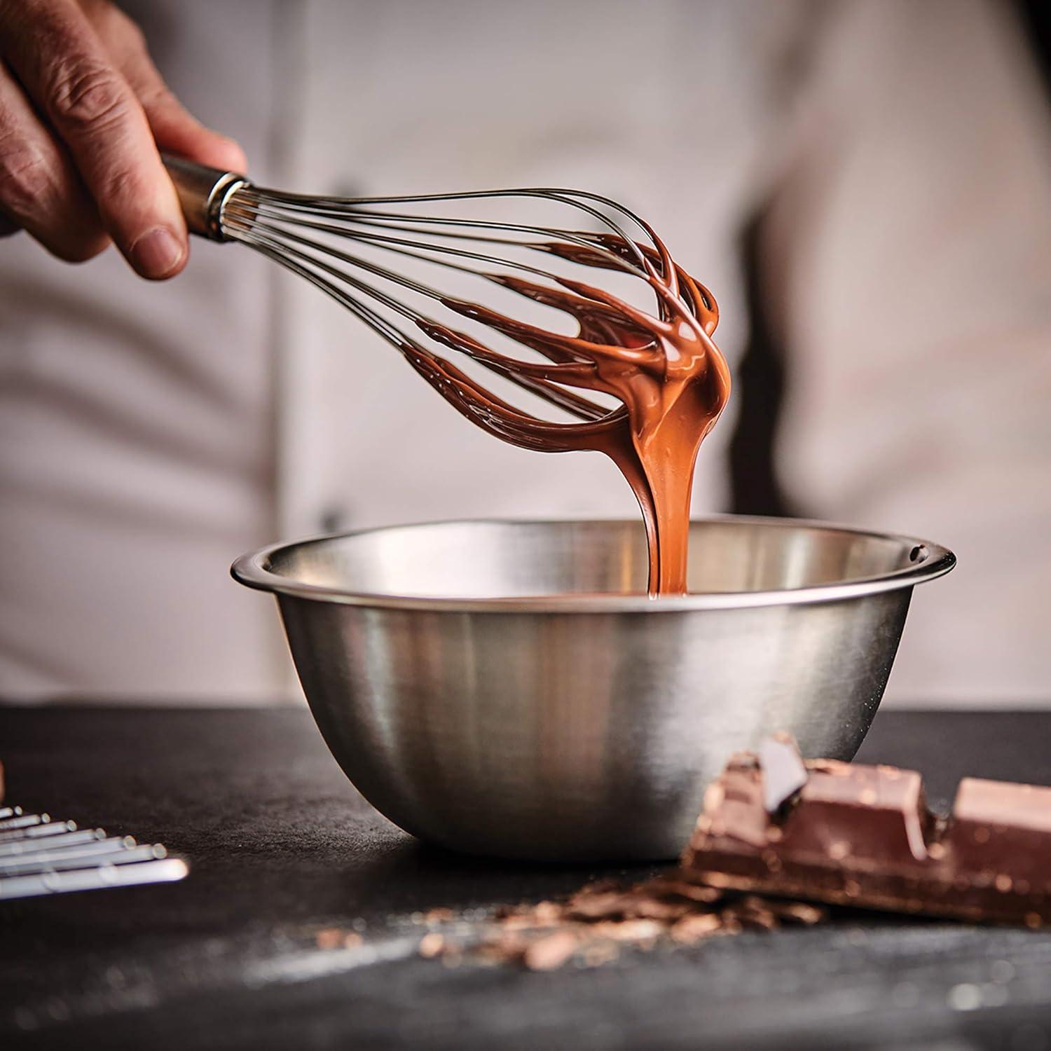 Batidor de Acero Inoxidable Fox Run 5825 30.48 cm Plata