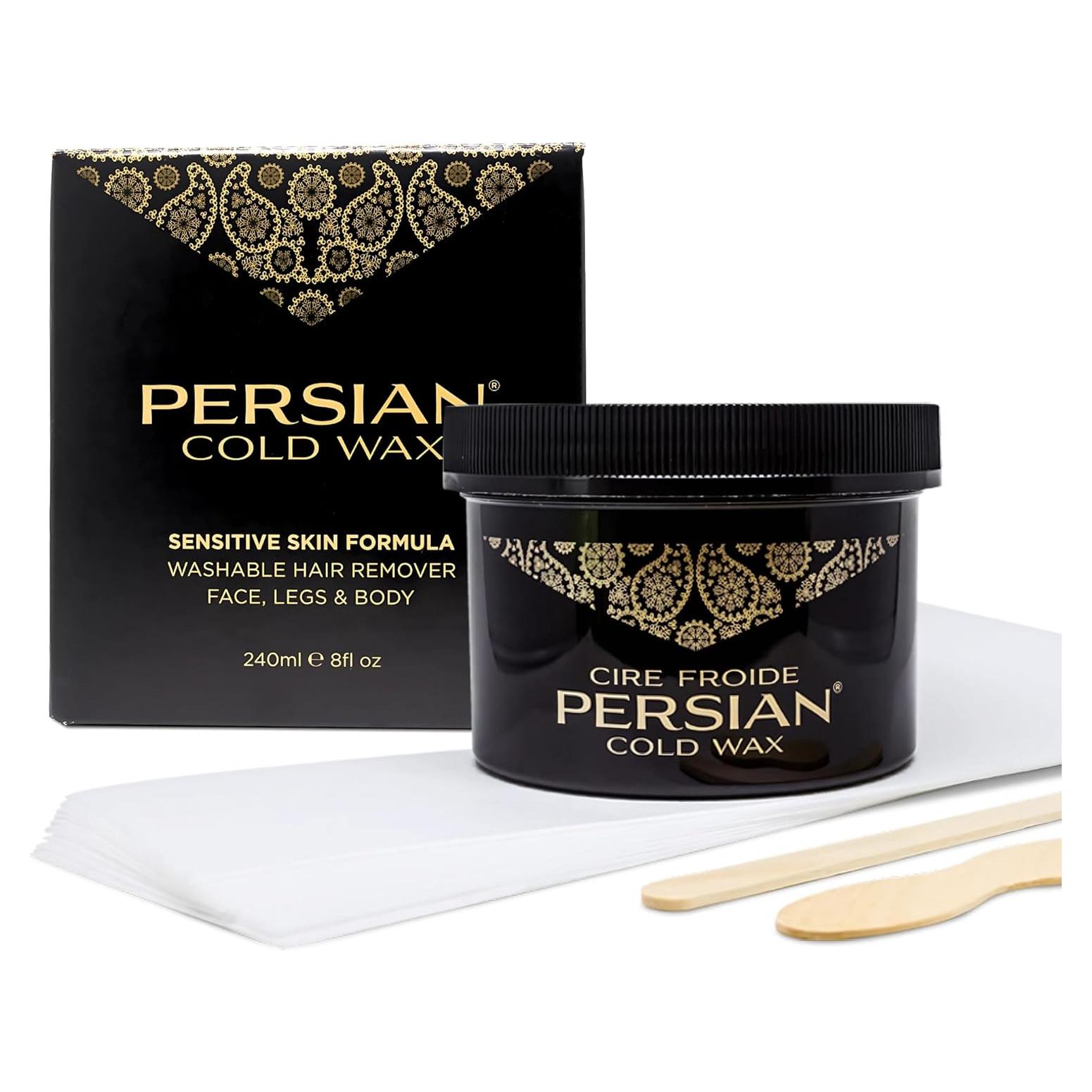 Kit Removedor de Vello Cera Fría Persa 1 Cuenta Natural