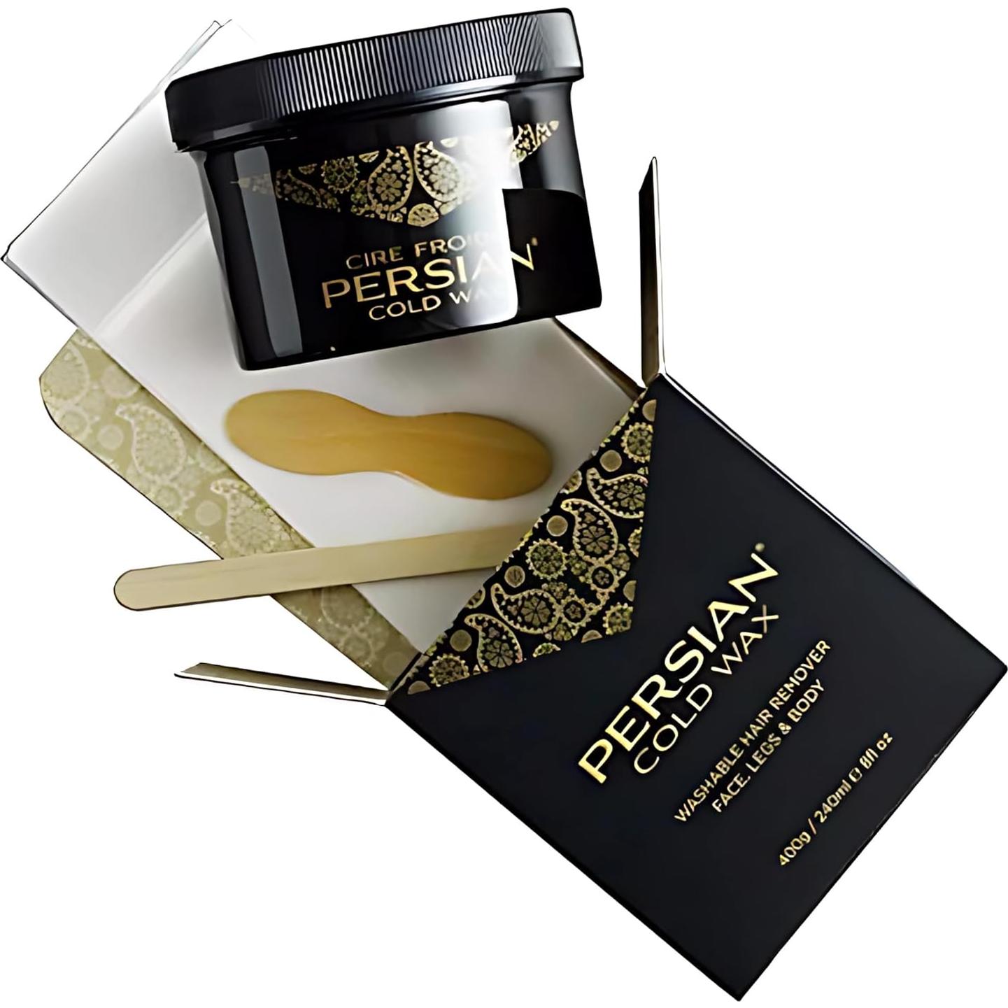 Kit Removedor de Vello Cera Fría Persa 1 Cuenta Natural