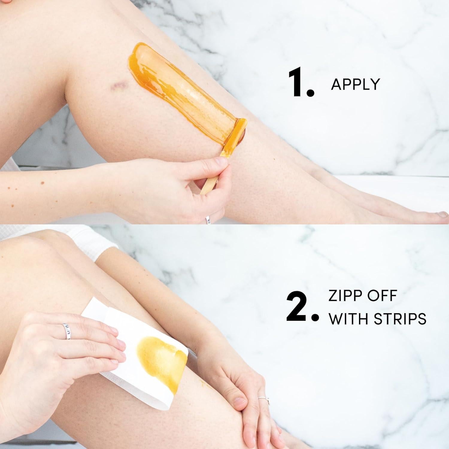 Kit Removedor de Vello Cera Fría Persa 1 Cuenta Natural