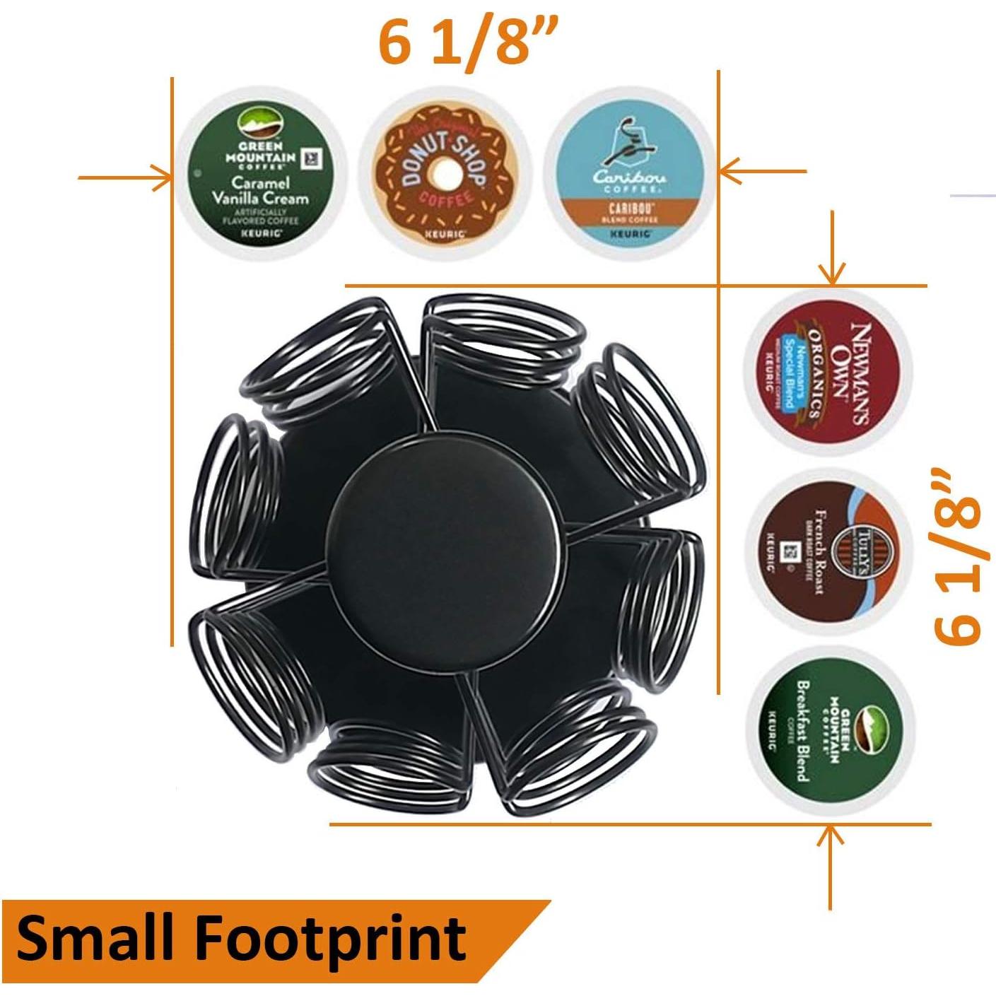 Soporte para K Cups BLACKSMITH FAMILY 40 Cápsulas Giratorio