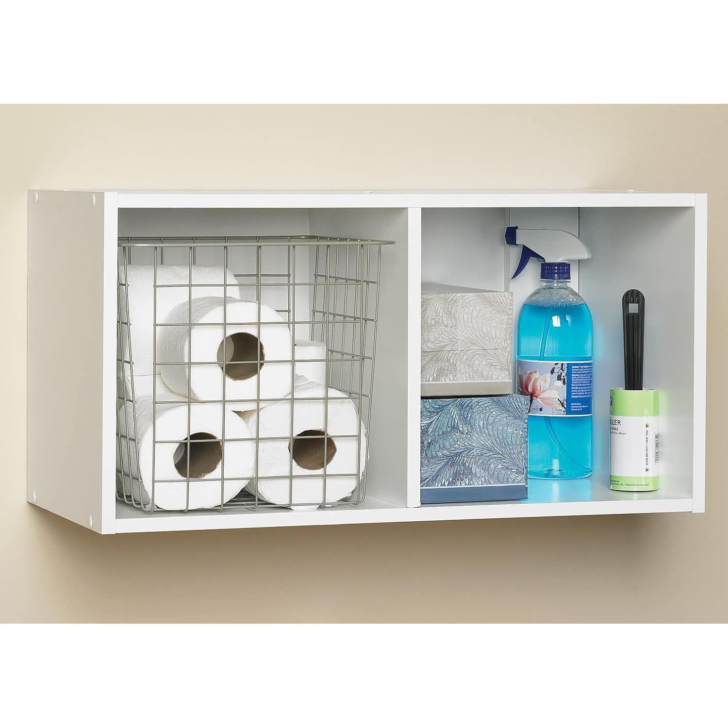 Estante de Almacenamiento en Cubos ClosetMaid 2 Cubos Blanco